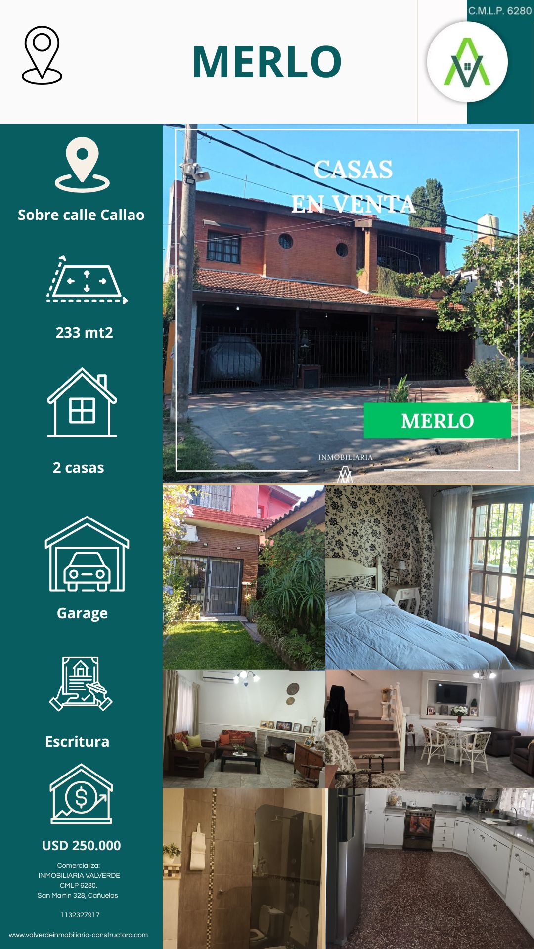 2 casas en Merlo