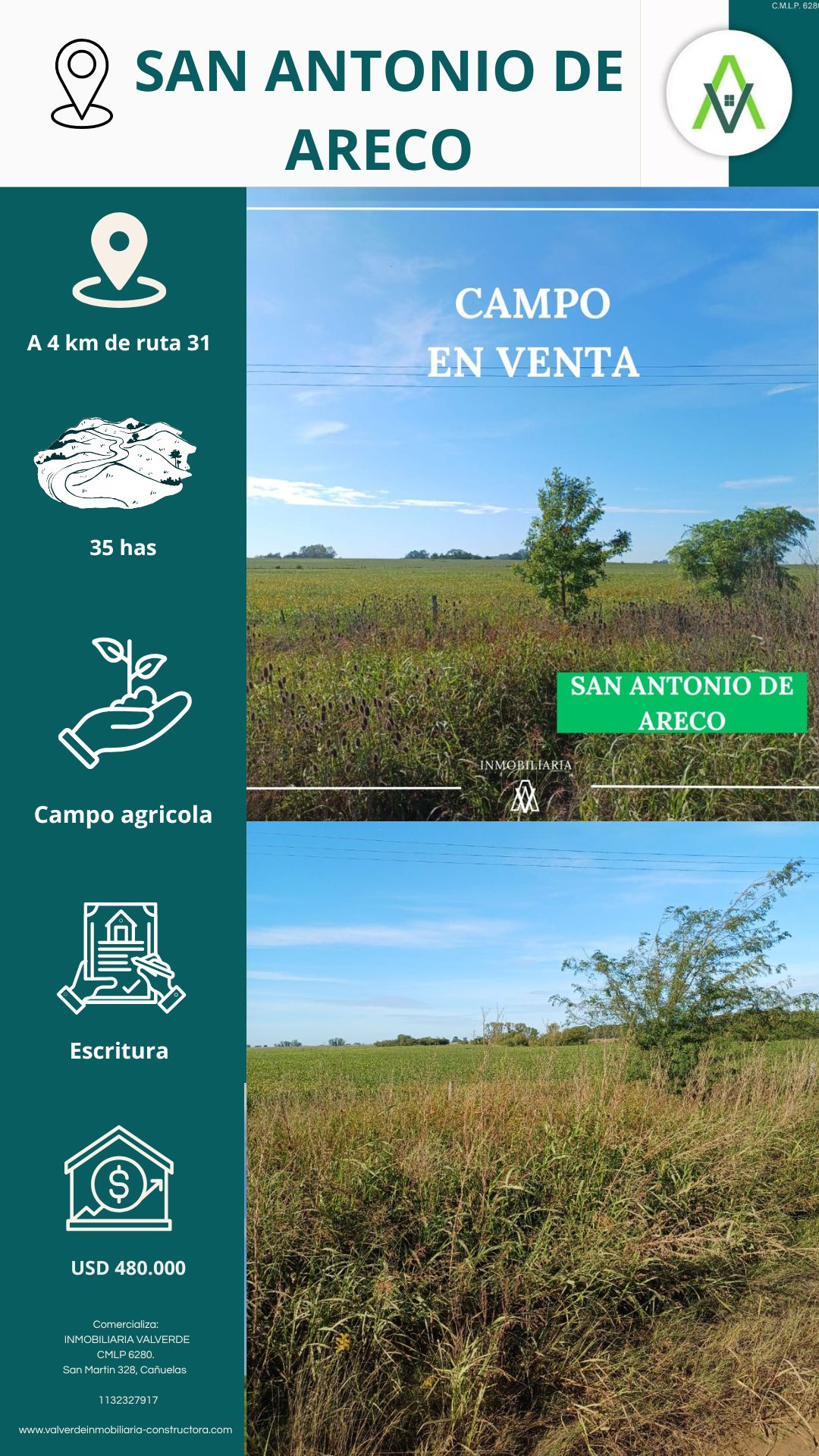 Campo en San Antonio De Areco 35 has