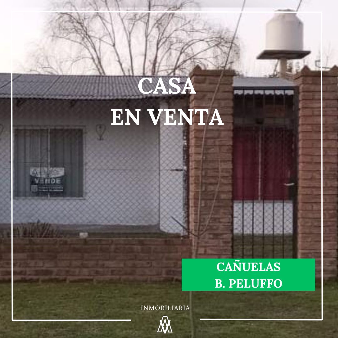 Casa en Cañuelas en barrio Peluffo