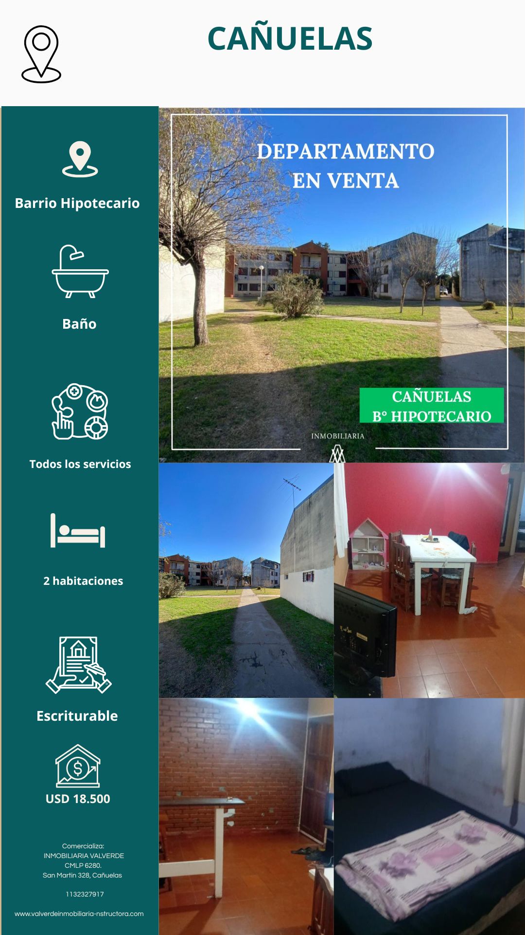 DEPARTAMENTO EN BARRIO HIPOTECARIO