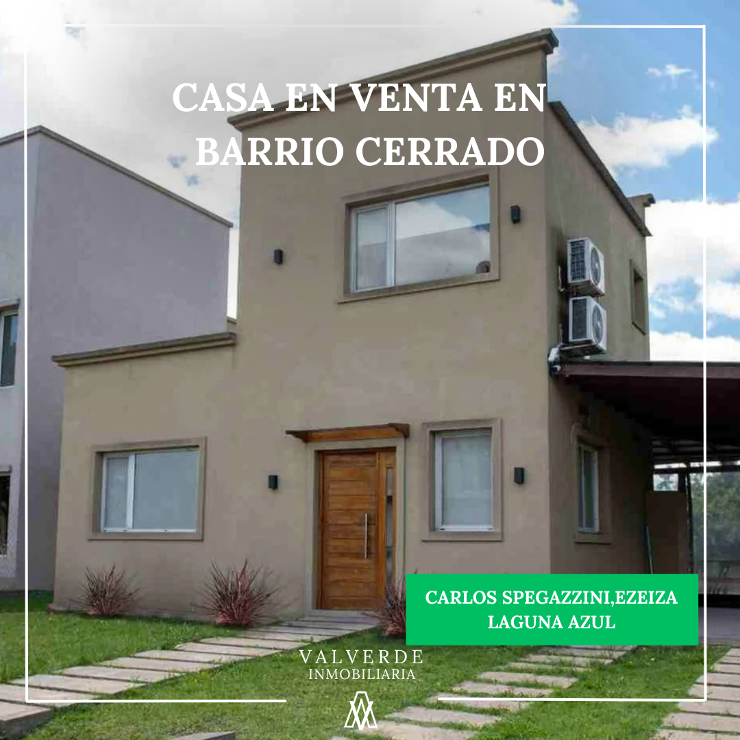 CASA EN LAGUNA AZUL EZEIZA APTO CREDITO