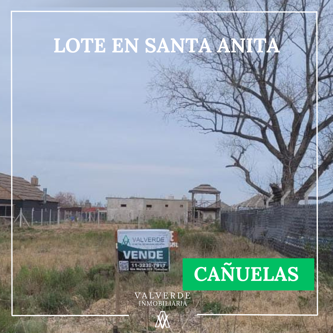 Lote en Santa Anita, Cañuelas