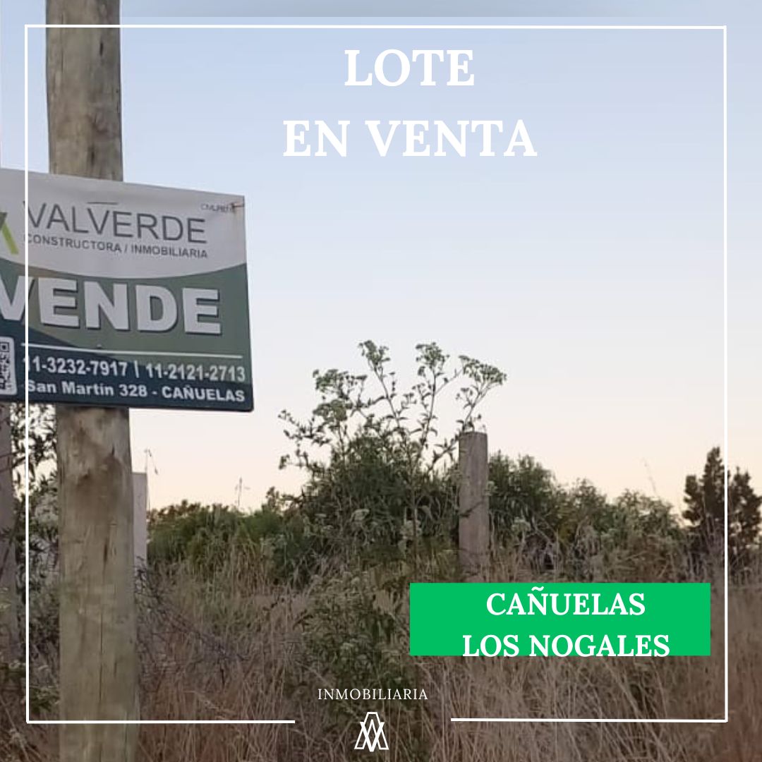 Lote en barrio Los Nogales, Cañuelas