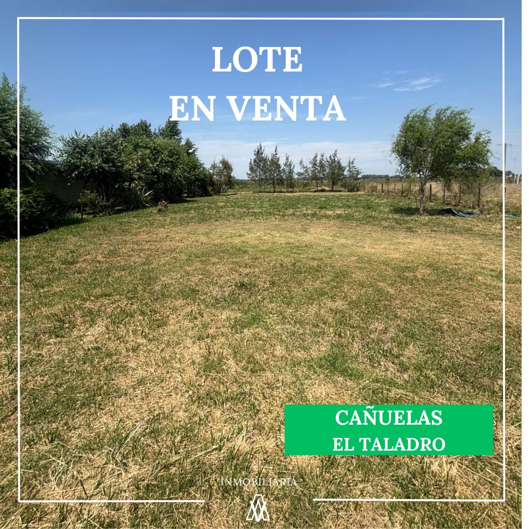 Lote en El Taladro Cañuelas