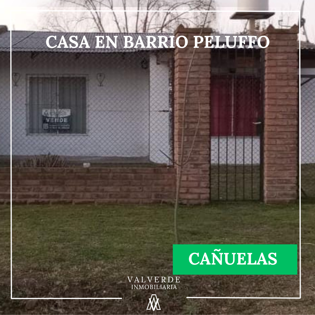Casa en barrio Peluffo, Cañuelas