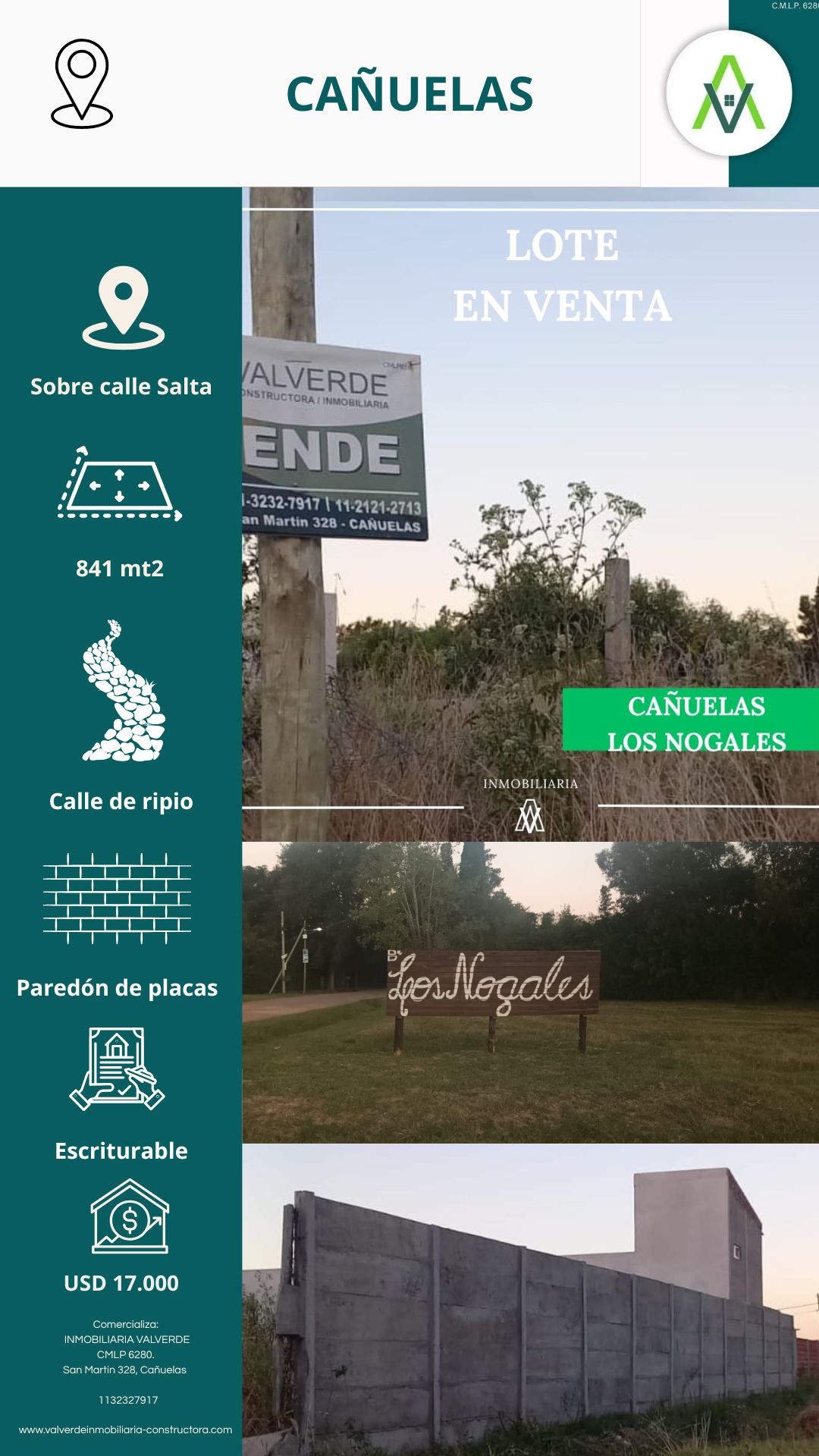 Lote en barrio Los Nogales, Cañuelas