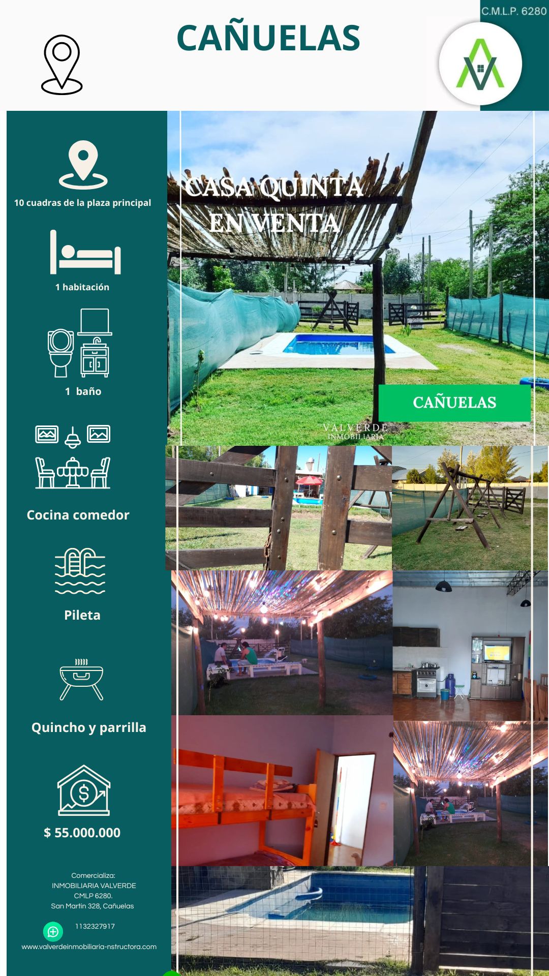 CASA QUINTA EN CAÑUELAS