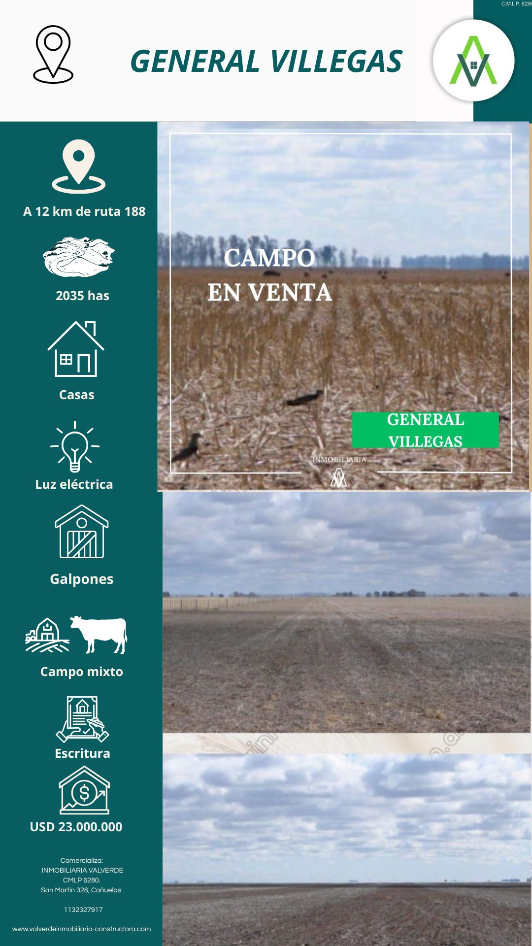 CAMPO EN GENERAL VILLEGAS