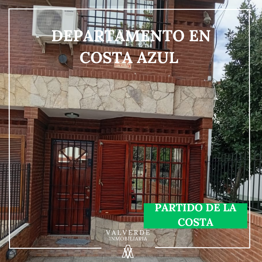 Departamento de 3 habitaciones en Costa Azul.