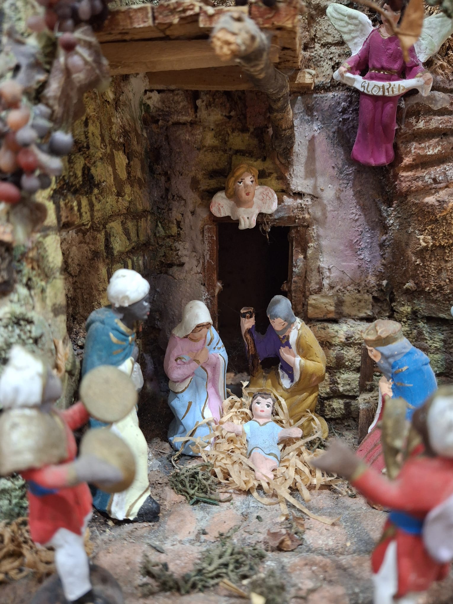 Presepe Napoletano - Natività nel Borgo Antico