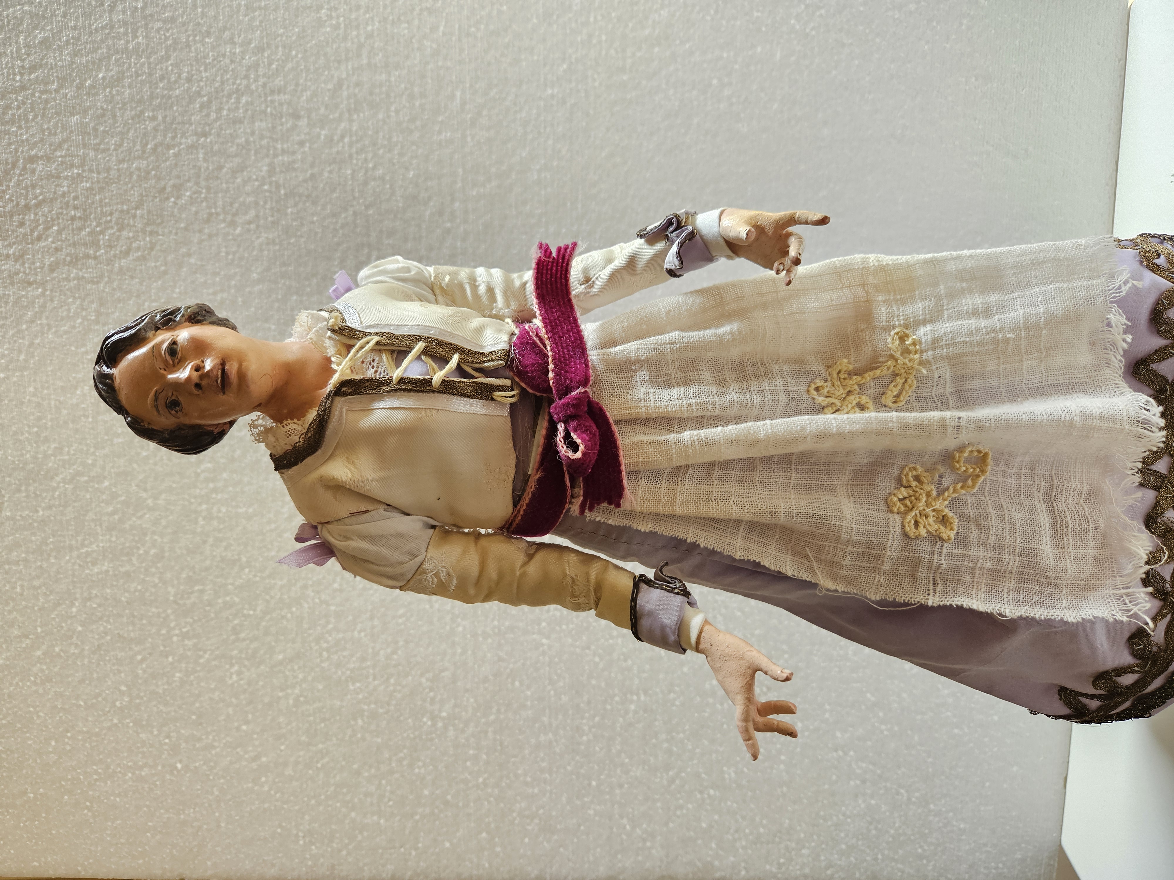 La cortigiana - Personaggio del Presepe Napoletano