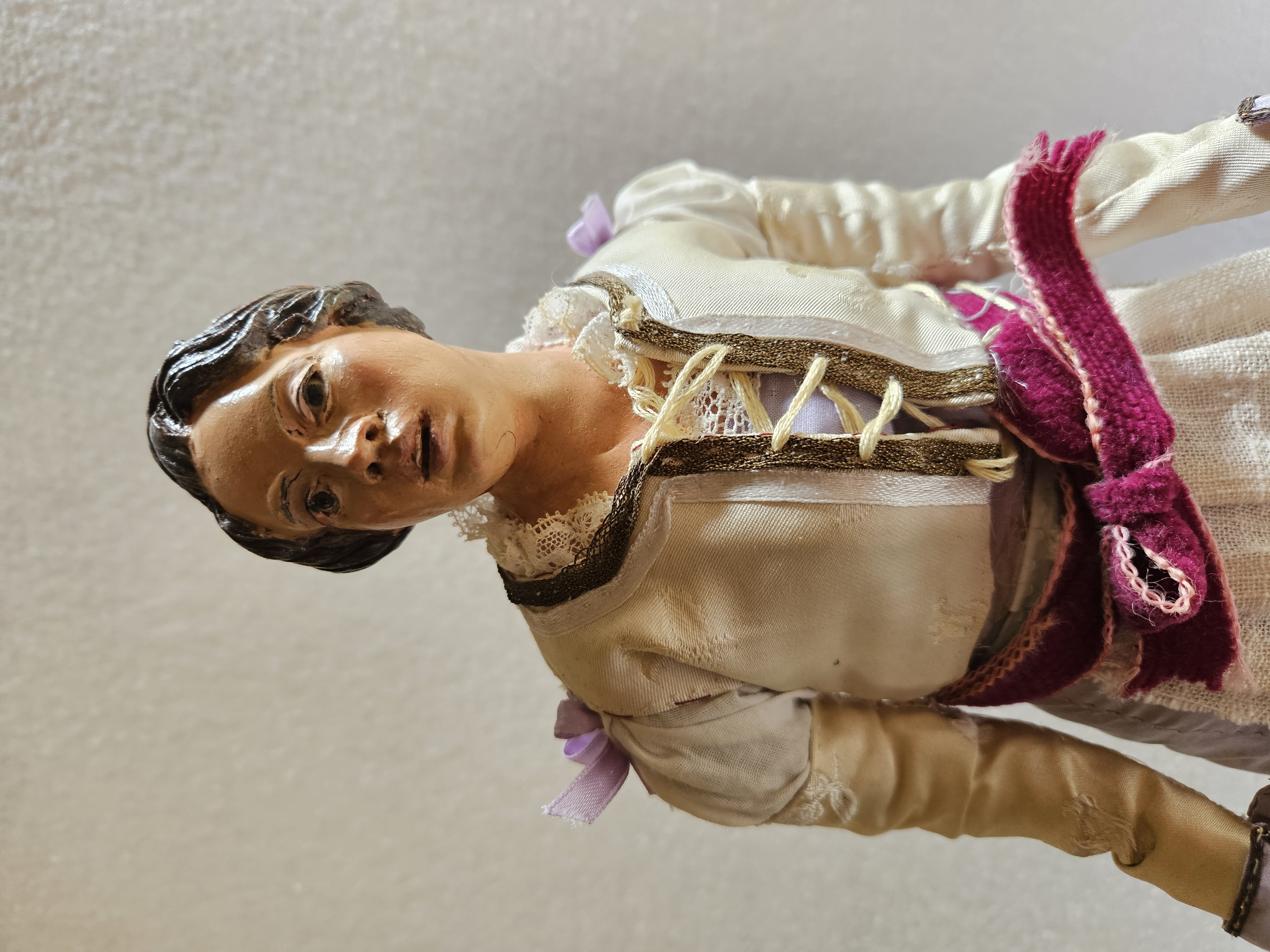 La cortigiana - Personaggio del Presepe Napoletano