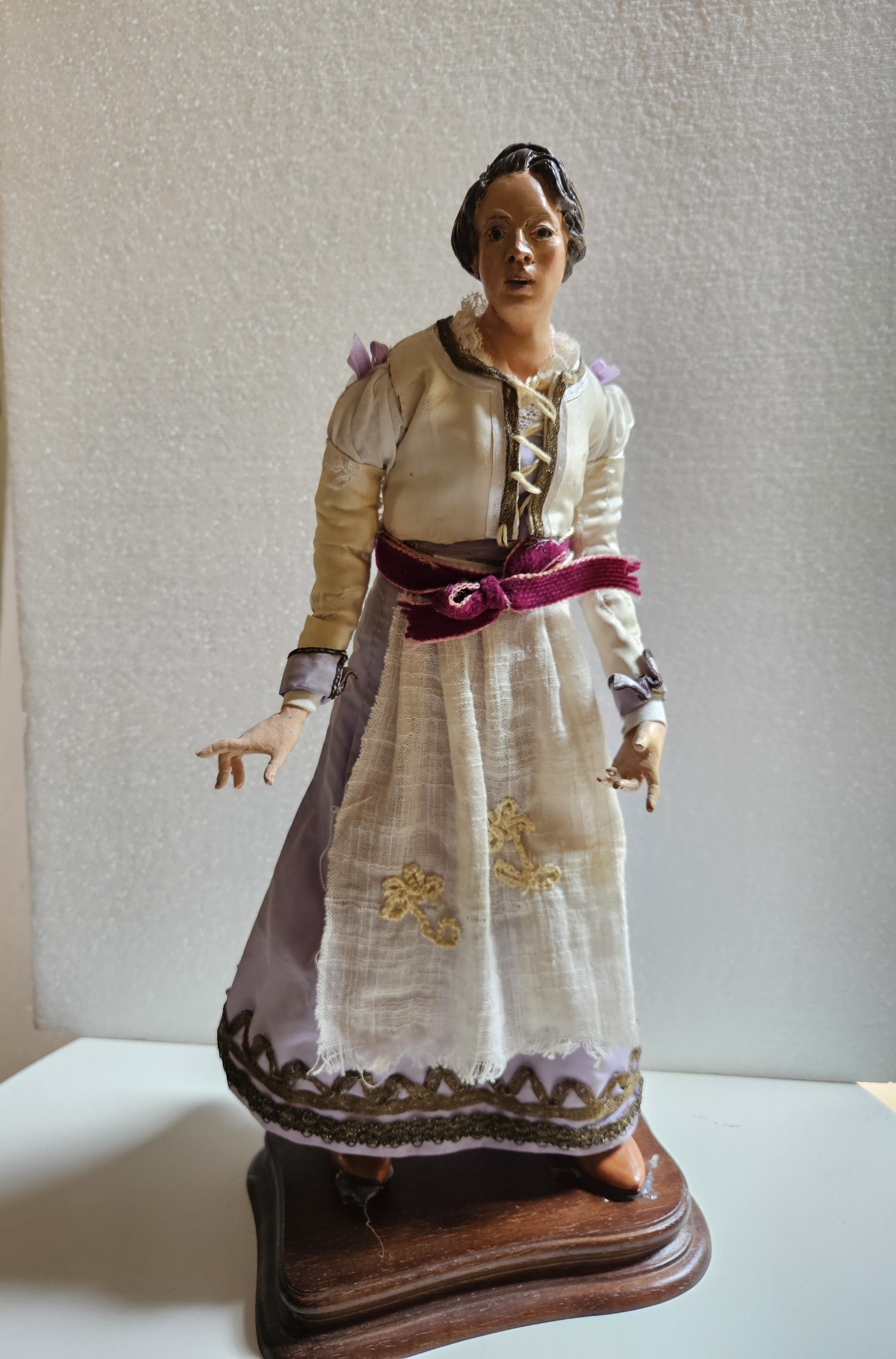 La cortigiana - Personaggio del Presepe Napoletano