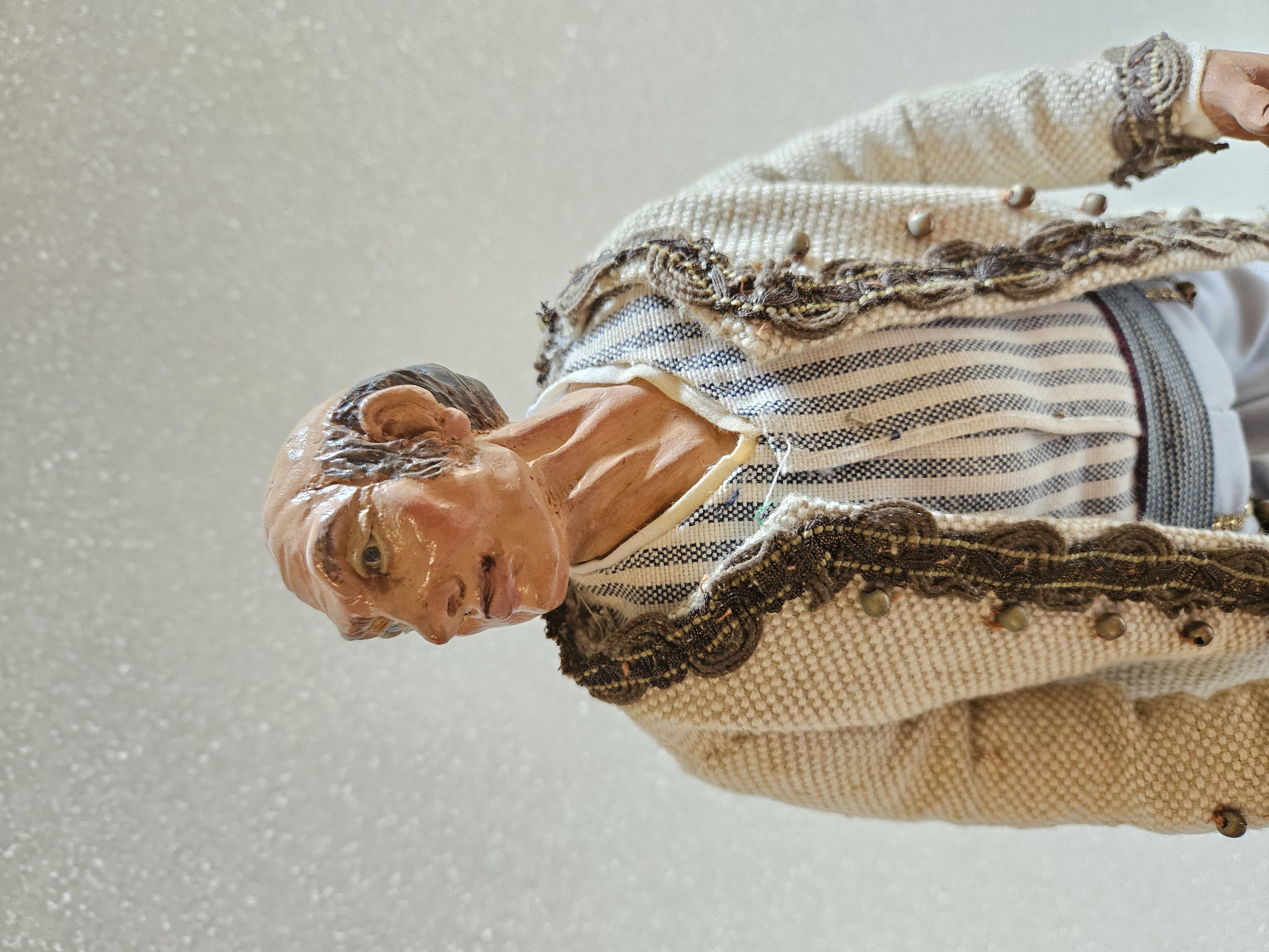 Pastore Popolano - Personaggio del Presepe Napoletano