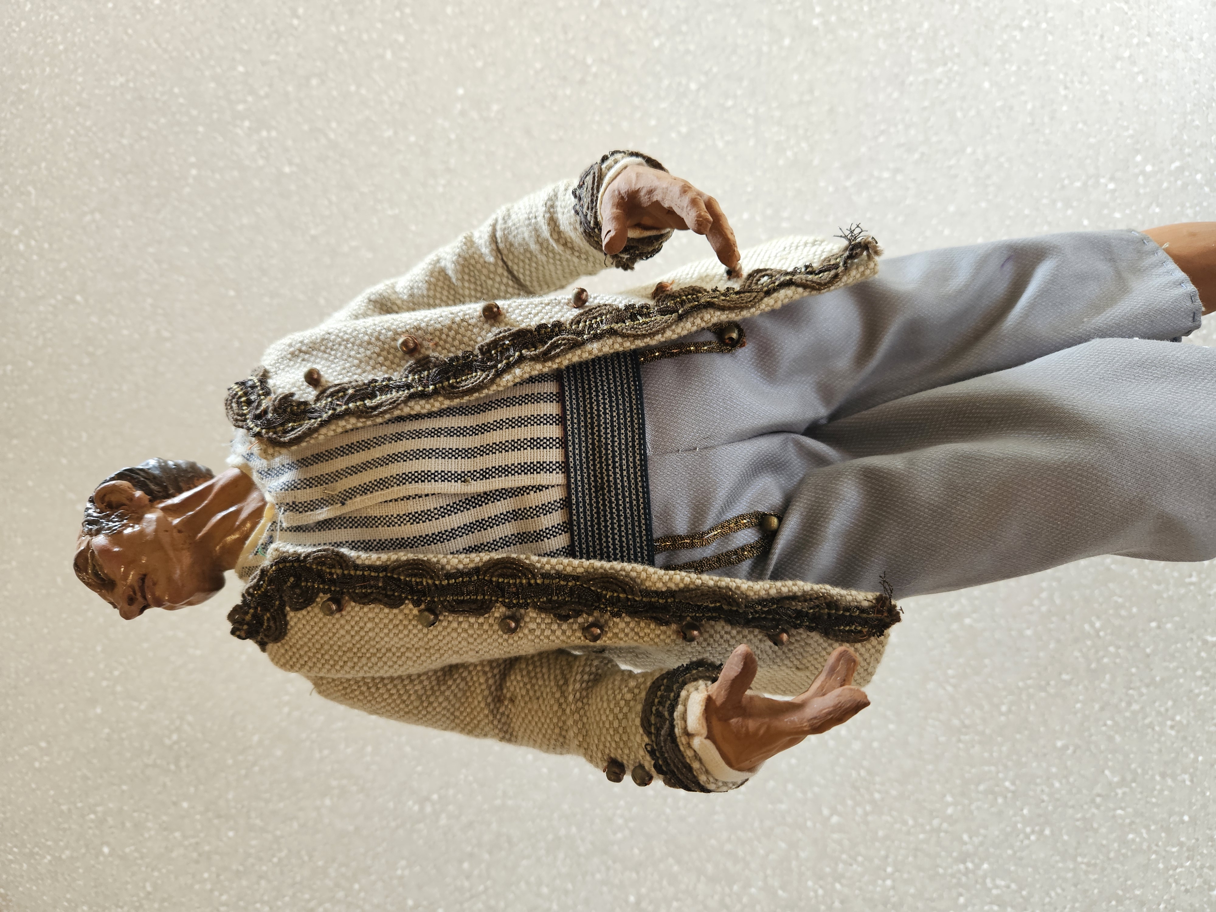 Pastore Popolano - Personaggio del Presepe Napoletano