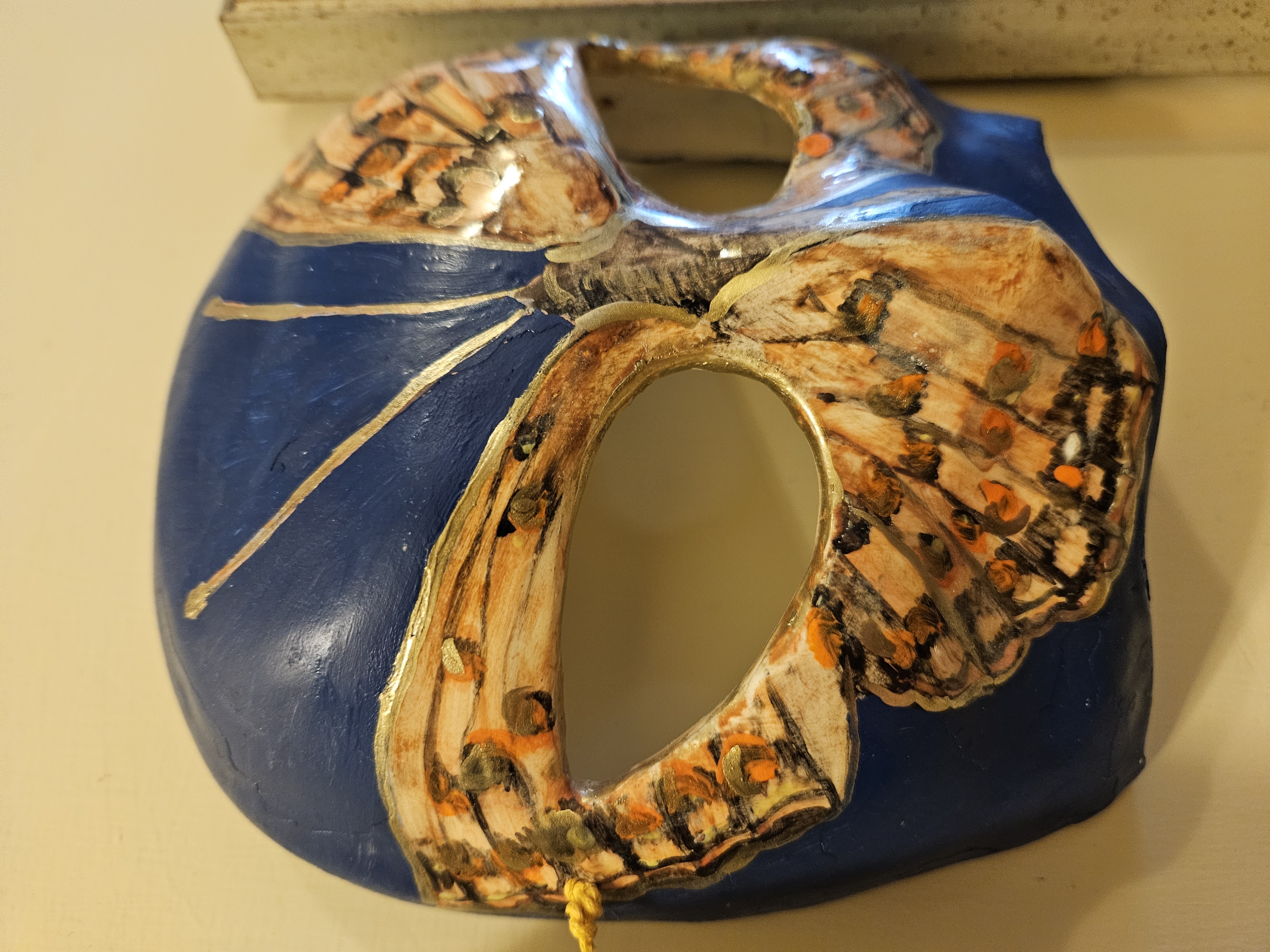 Maschera "Metamorfosi Blu"