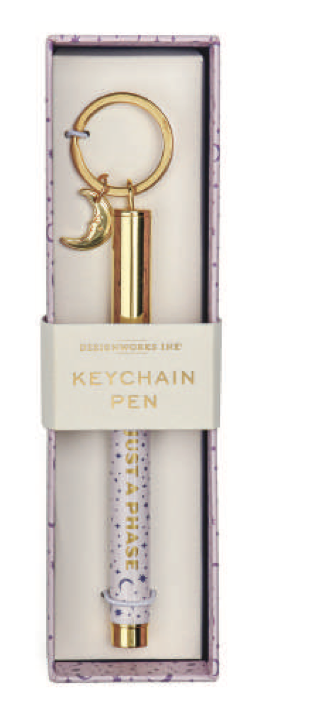 Porte-clés stylo - Lune