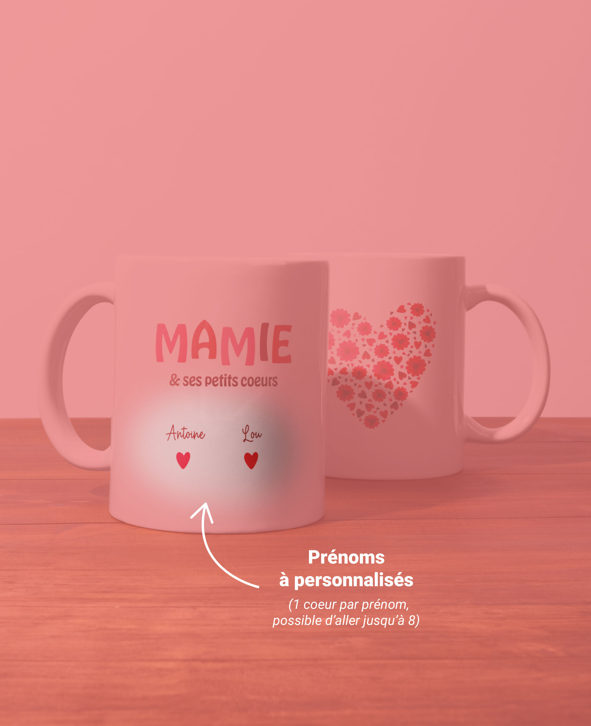 Mug Petits coeurs