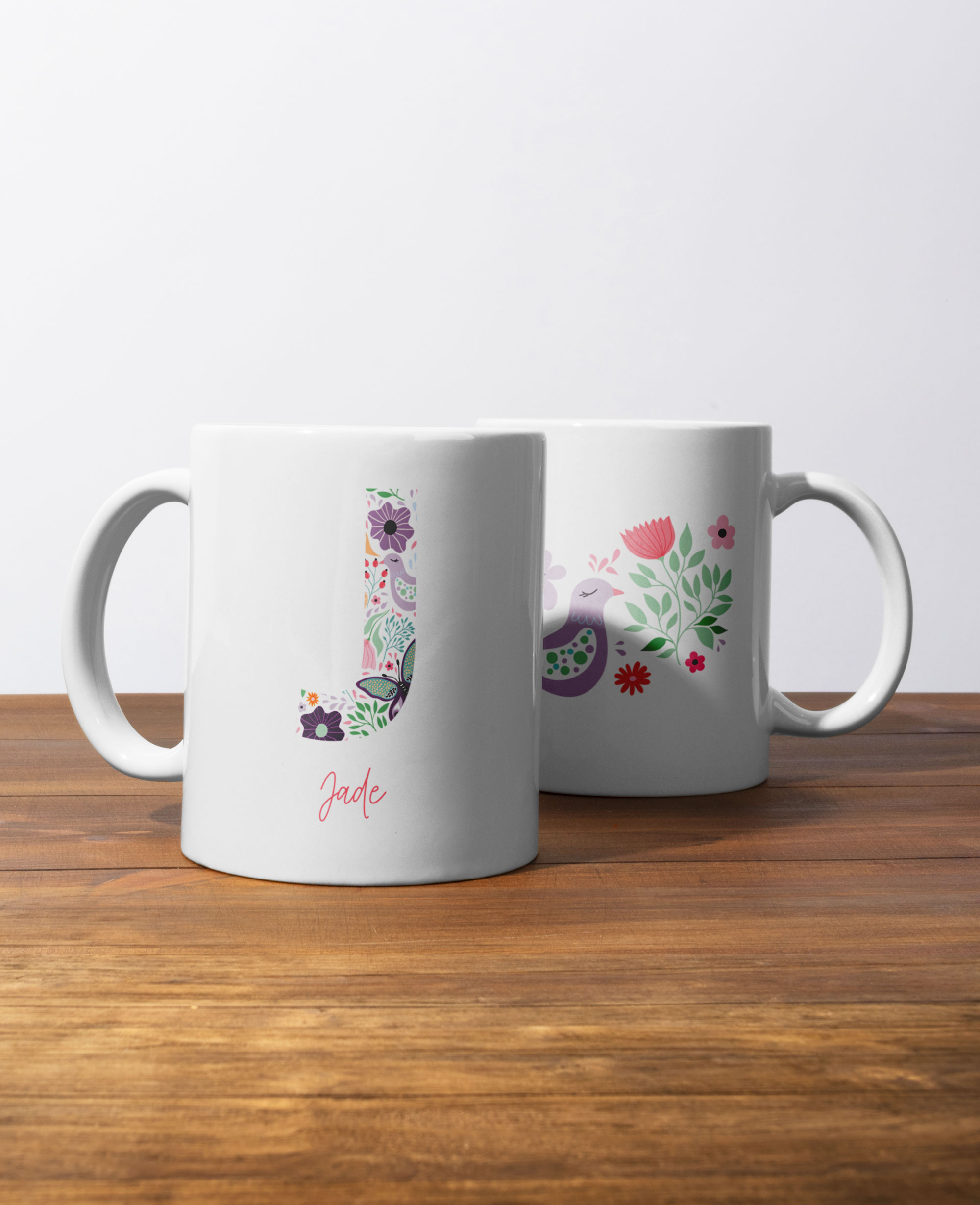 Mug Lettre fille