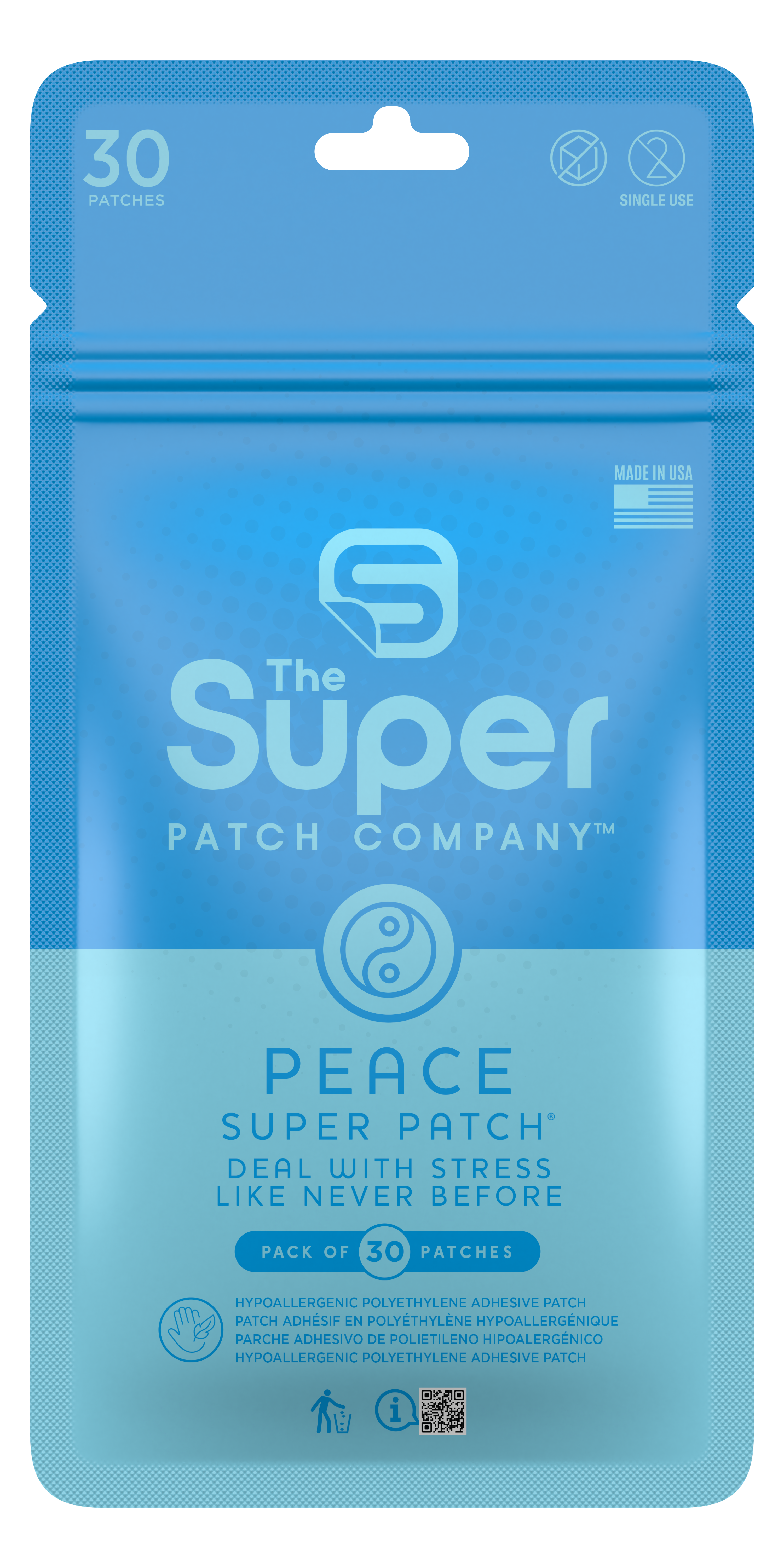Peace SuperPatch – Natural Support for Calm, Relaxation & Inner Balance