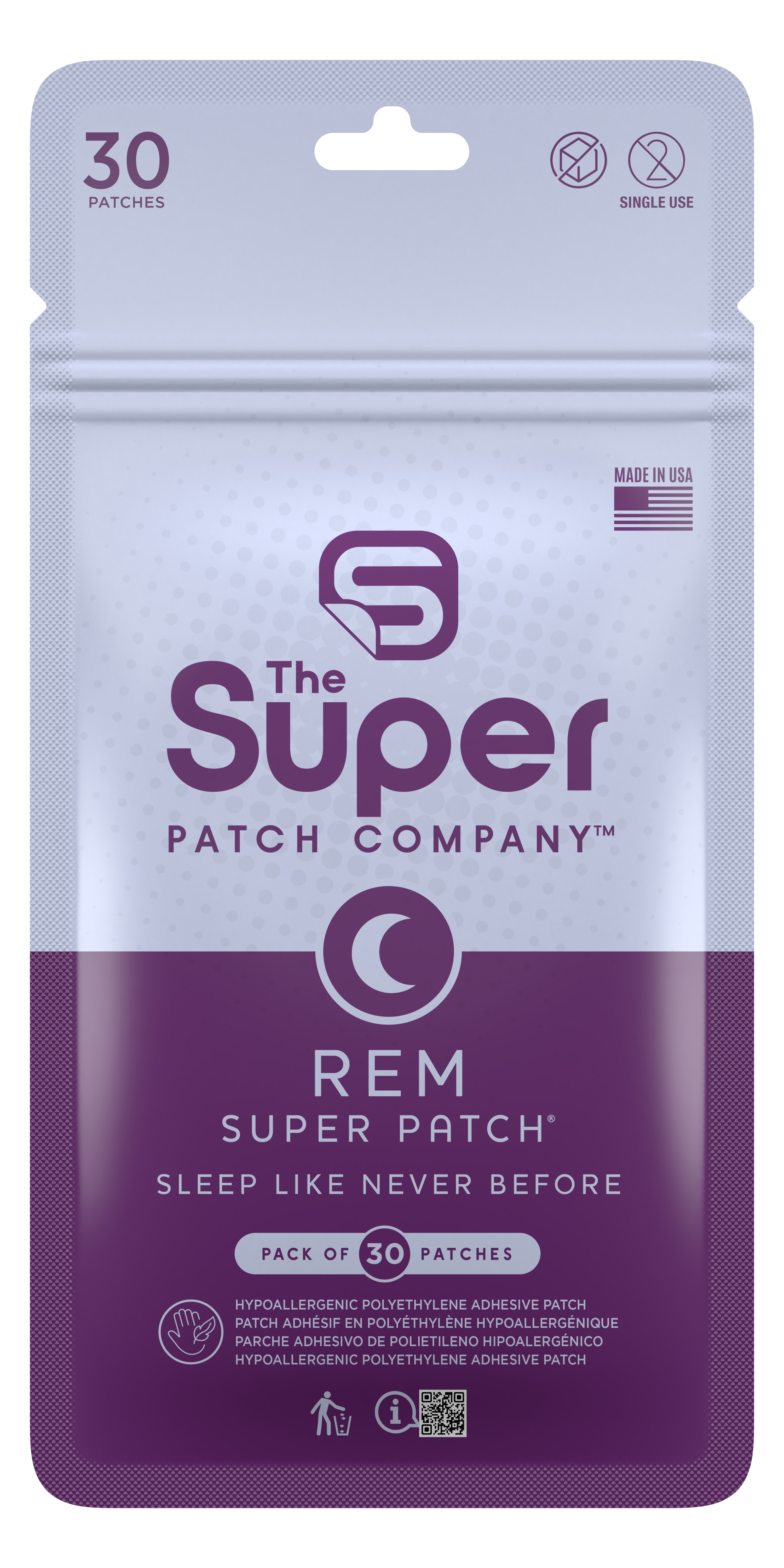 REM SuperPatch – Natural Support for Relaxation & a Healthy Sleep Routine
