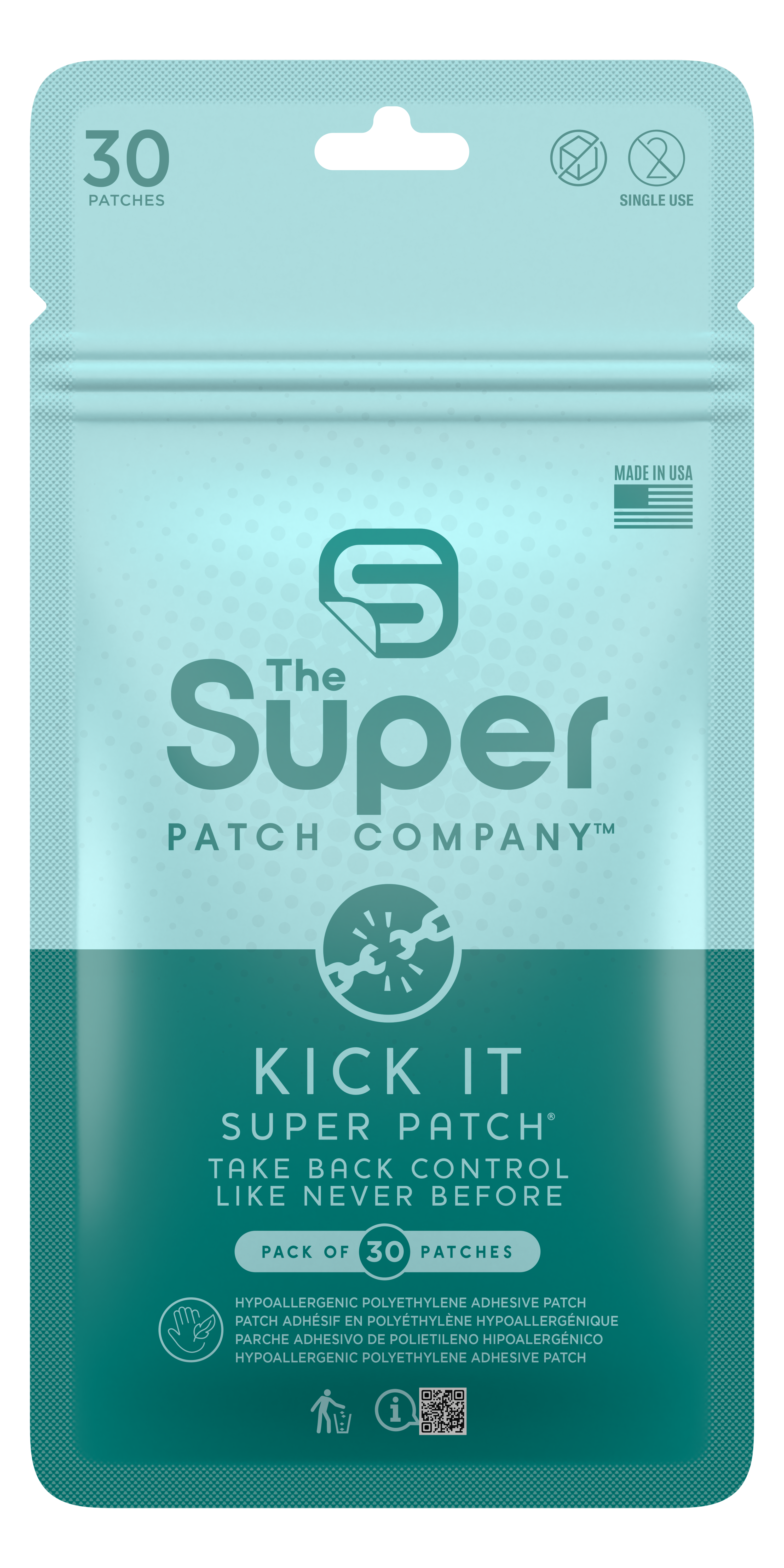 Kick It SuperPatch – Natural Support for Breaking Unwanted Habits