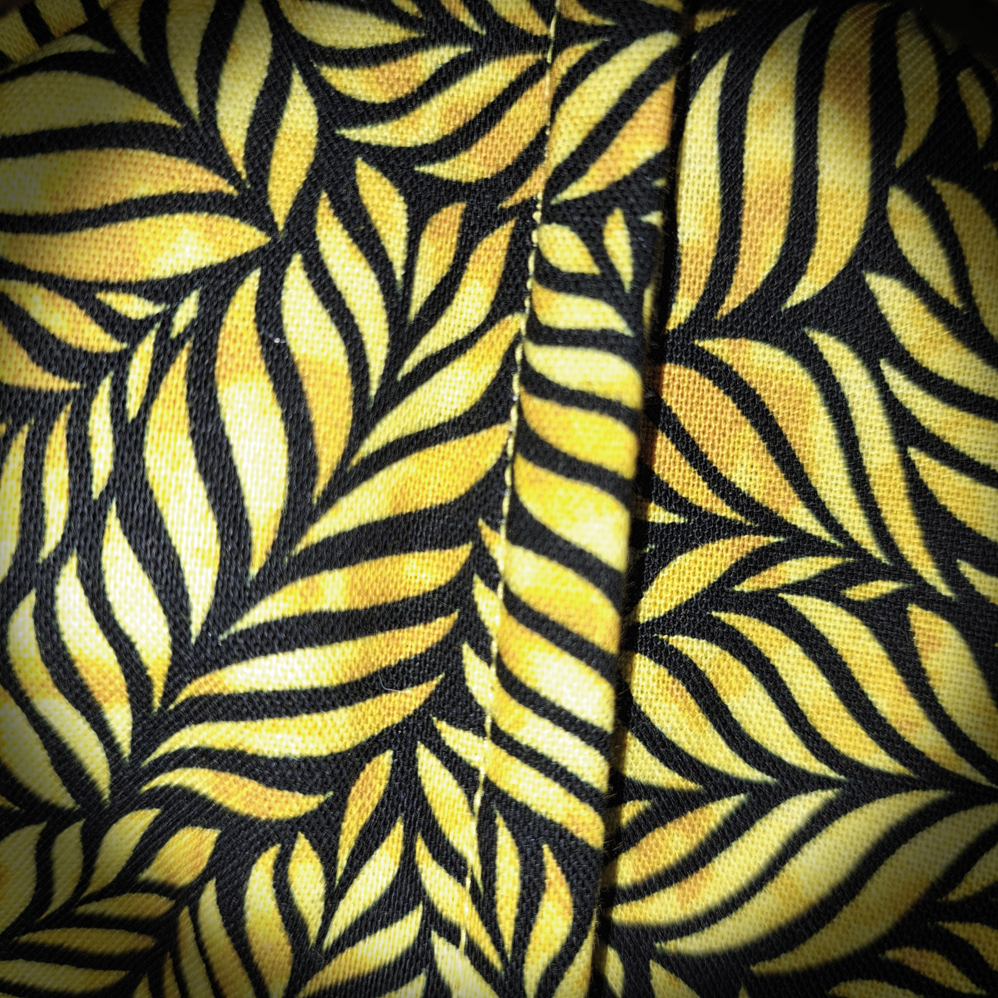 Handmade 100% Cotton Pillowcases - Yellow Butterflies Fabric - Set of 2