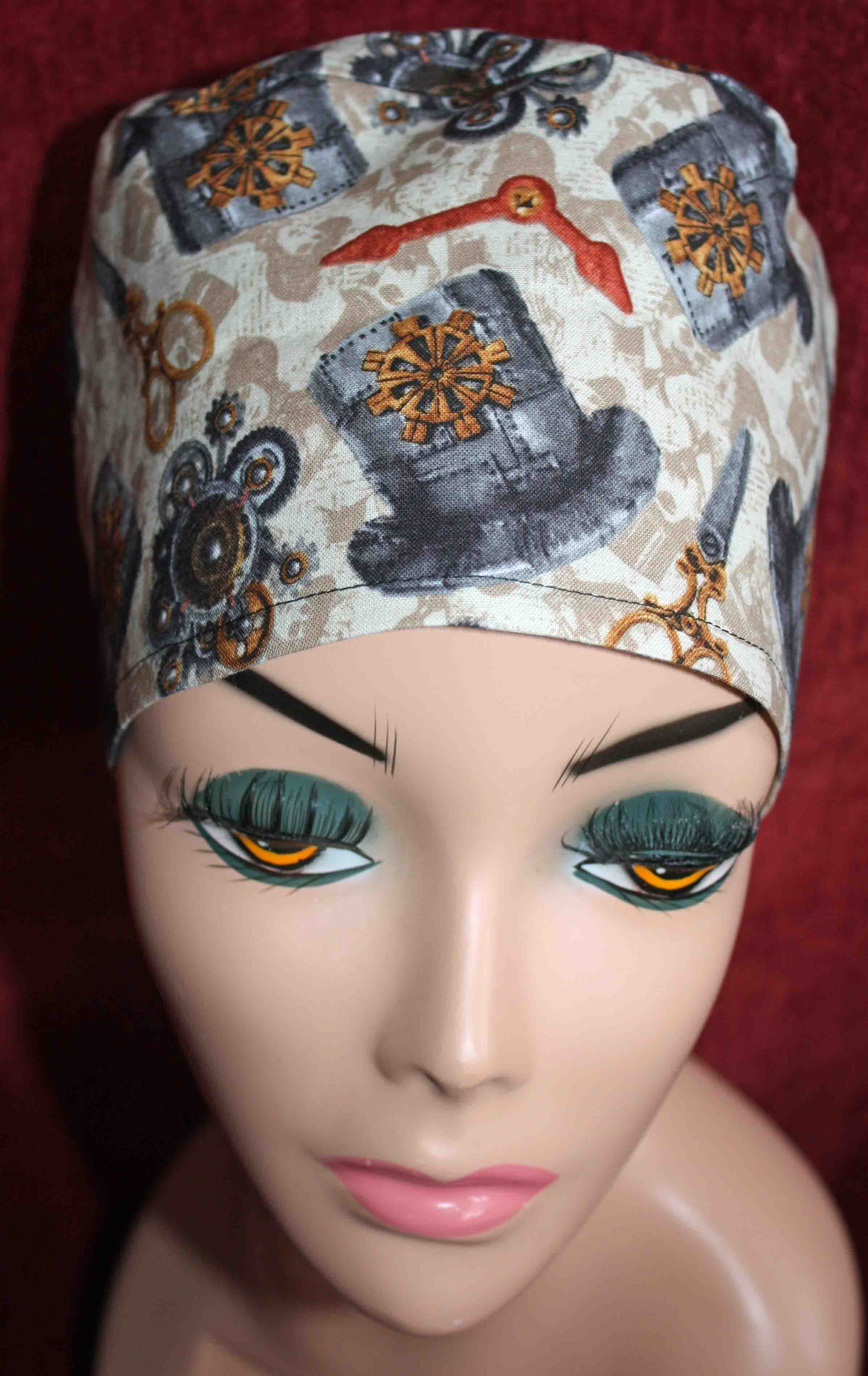 Handmade Steampunk Hats Surgical/Scrub Cap