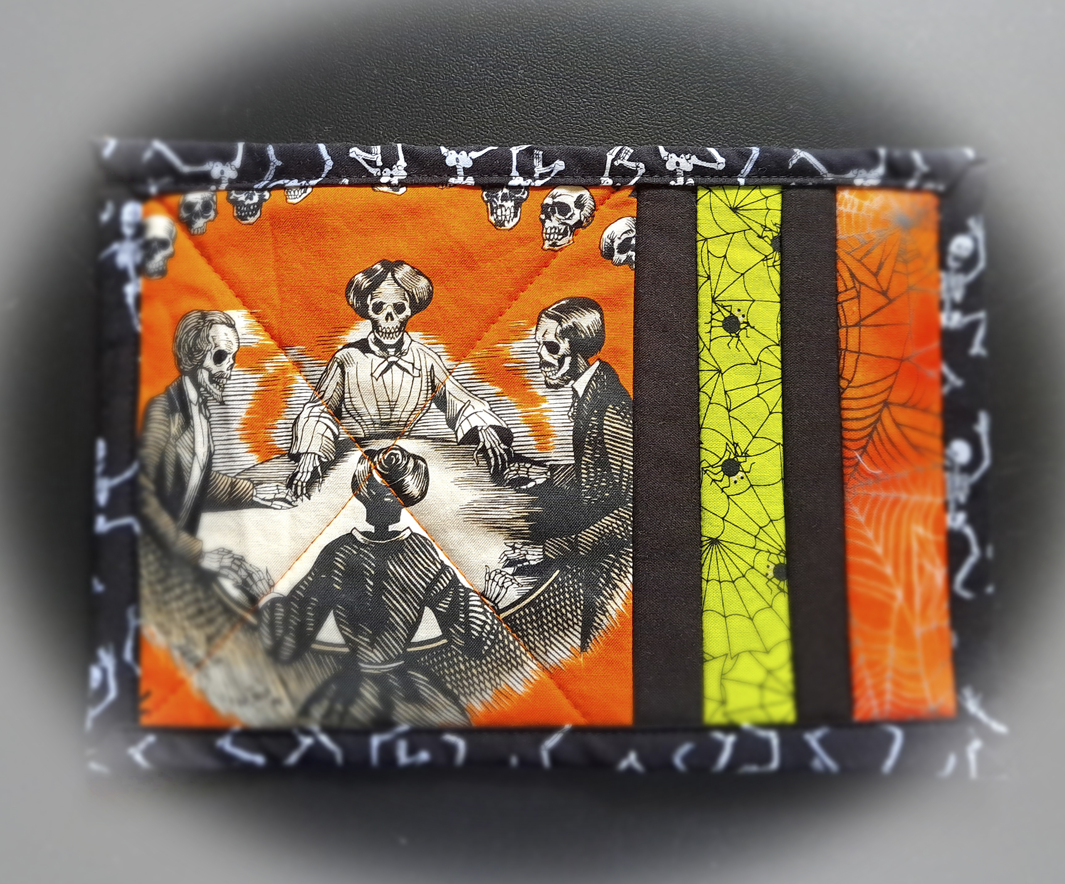 Handmade Halloween Themed Mug Rug - Set of 4