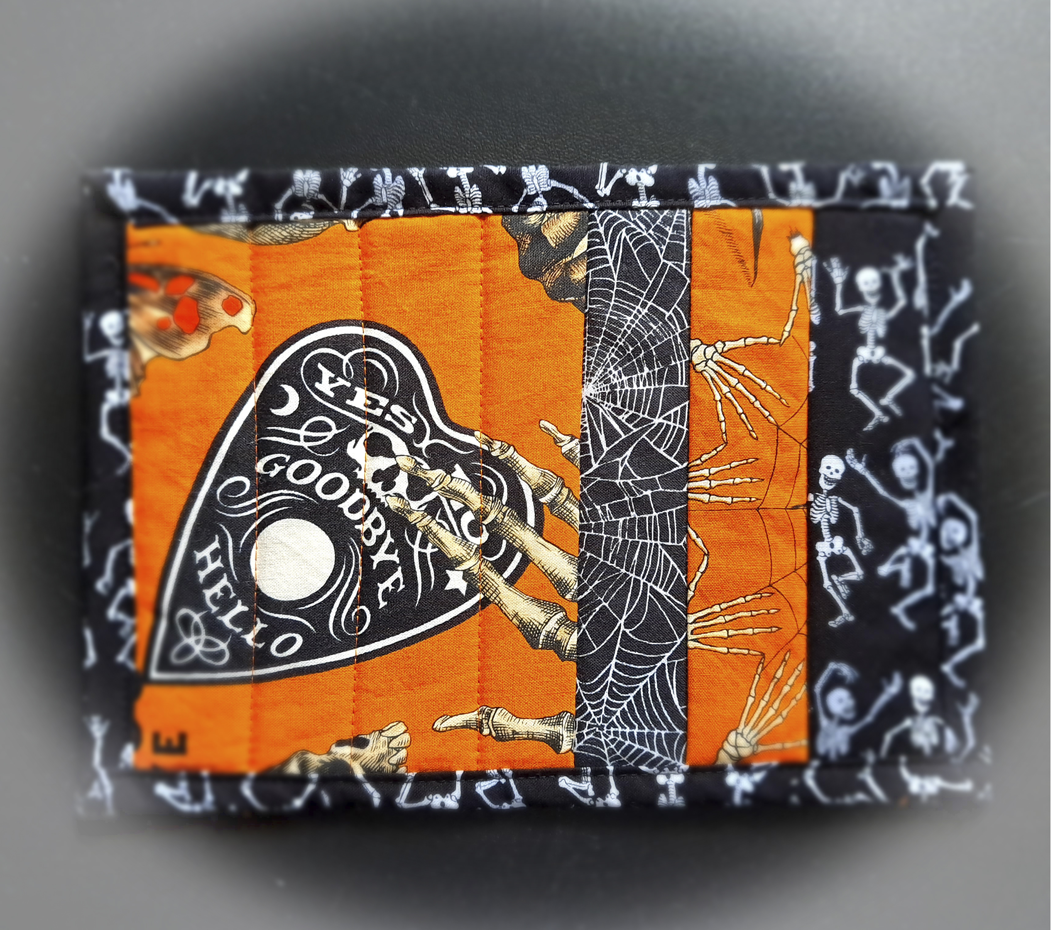 Handmade Halloween Themed Mug Rug - Set of 4