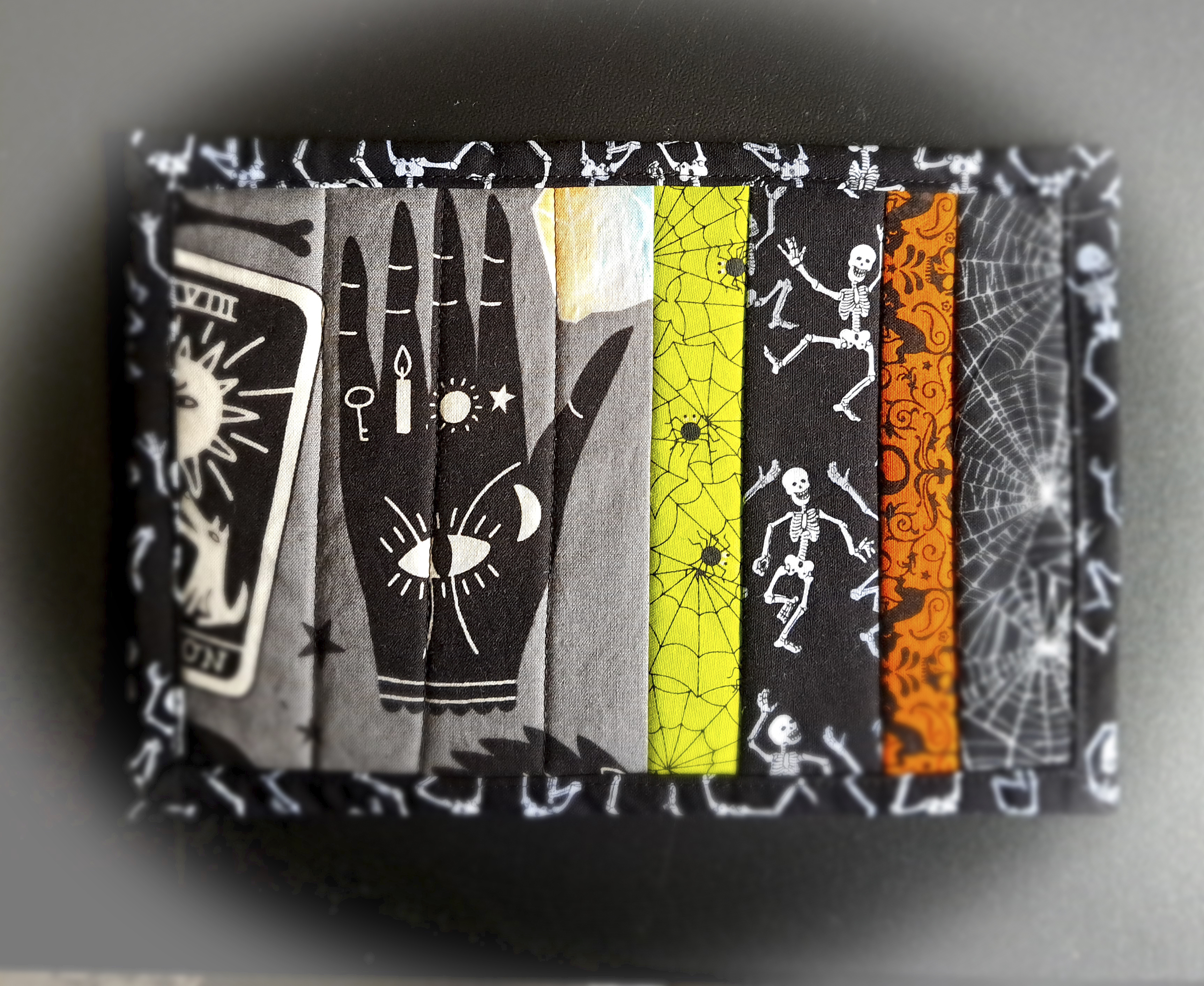Handmade Halloween Themed Mug Rug - Set of 4