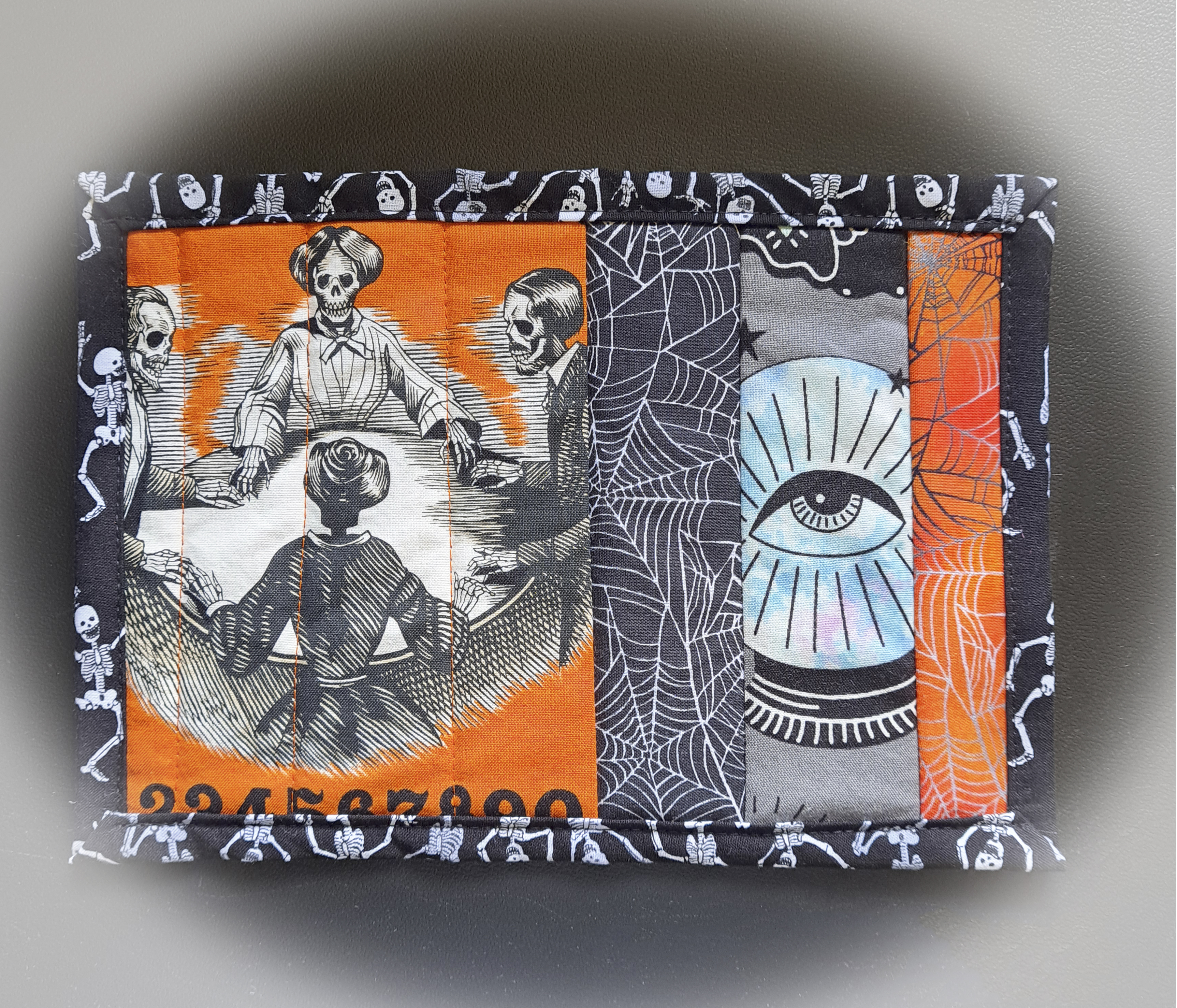 Handcrafted Spooky Mug Rug - Seance and Spooky Eye - Set of 2