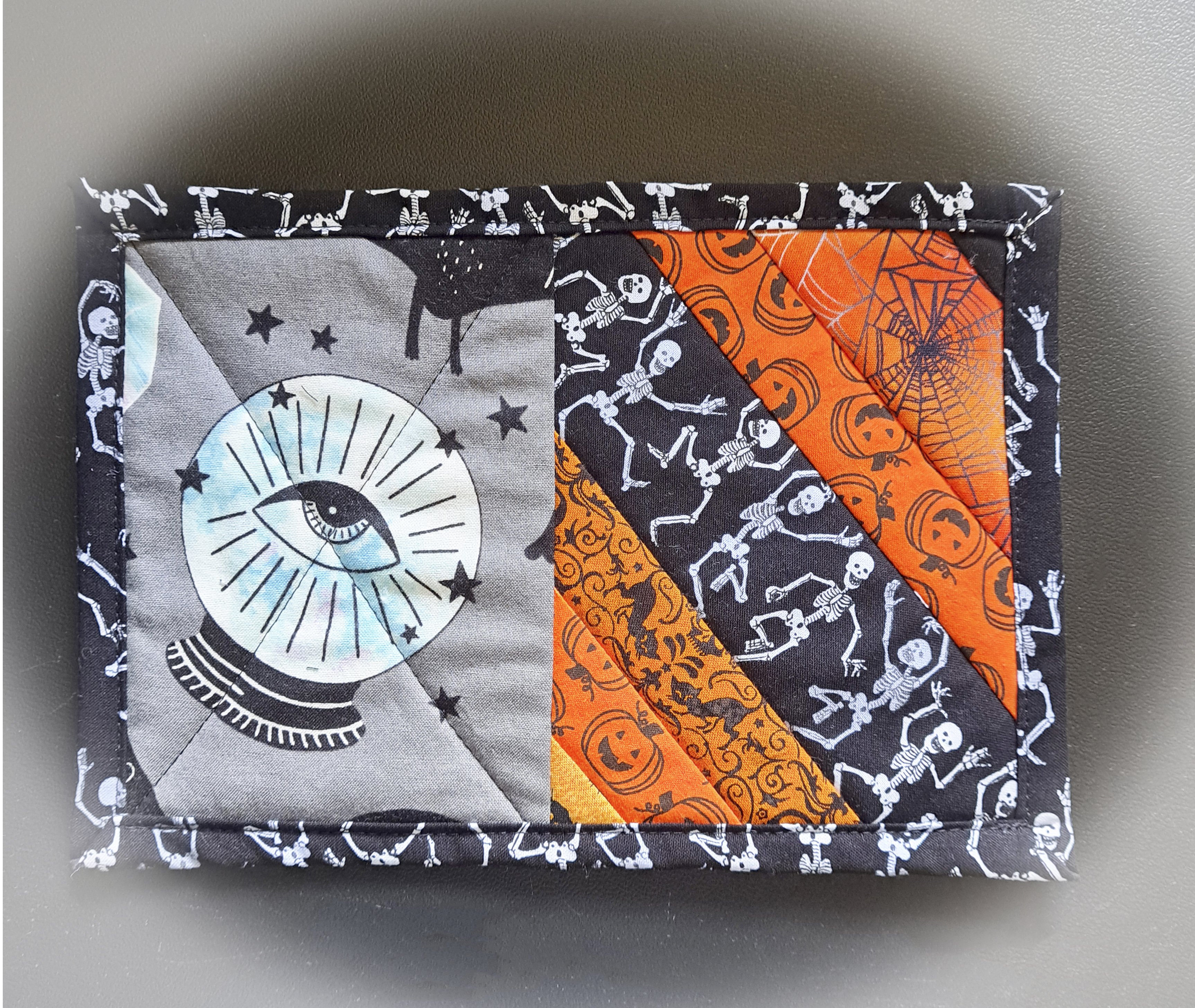 Handcrafted Spooky Mug Rug - Seance and Spooky Eye - Set of 2
