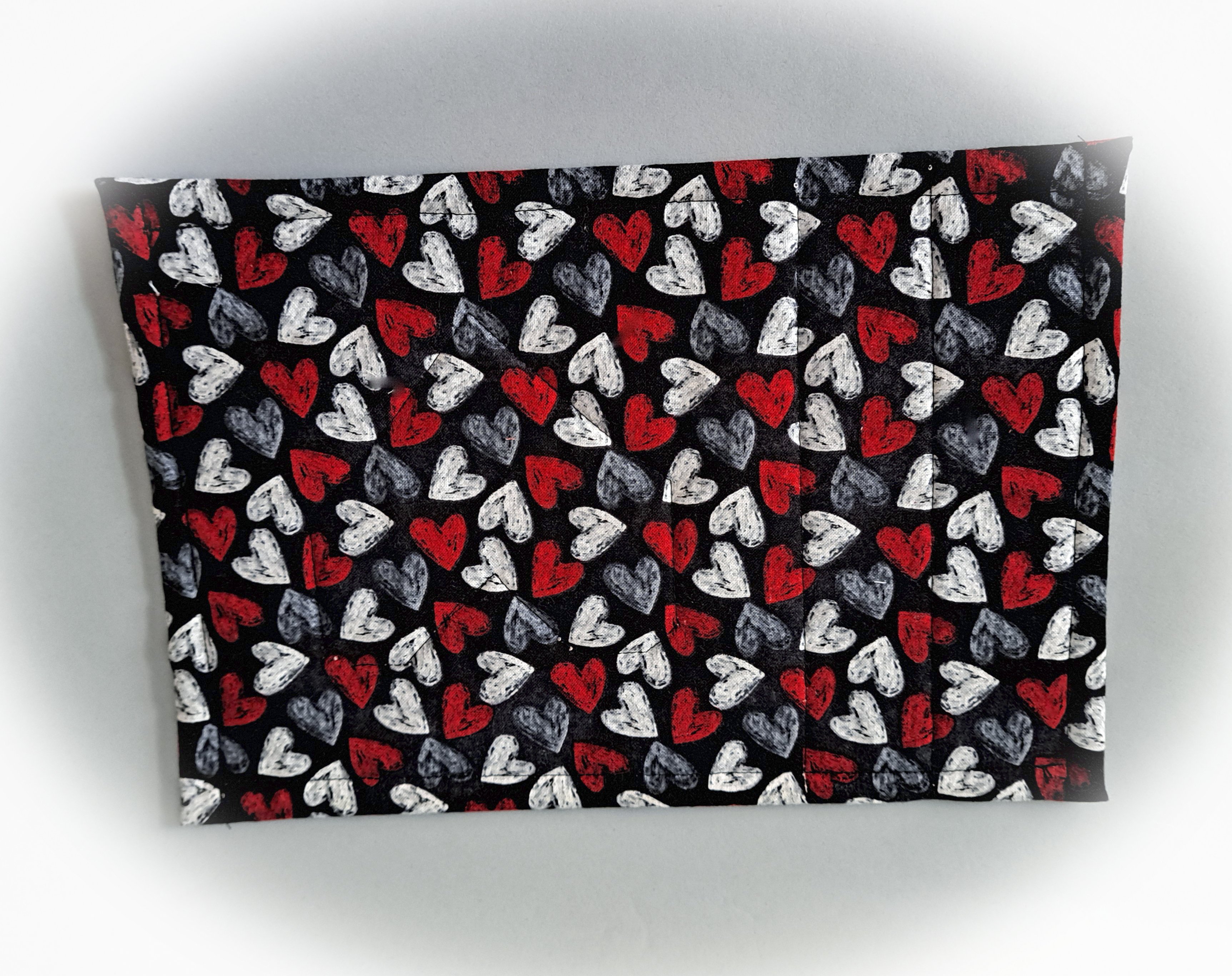 Handmade Heart Mug Rug - Perfect for Valentine's Day