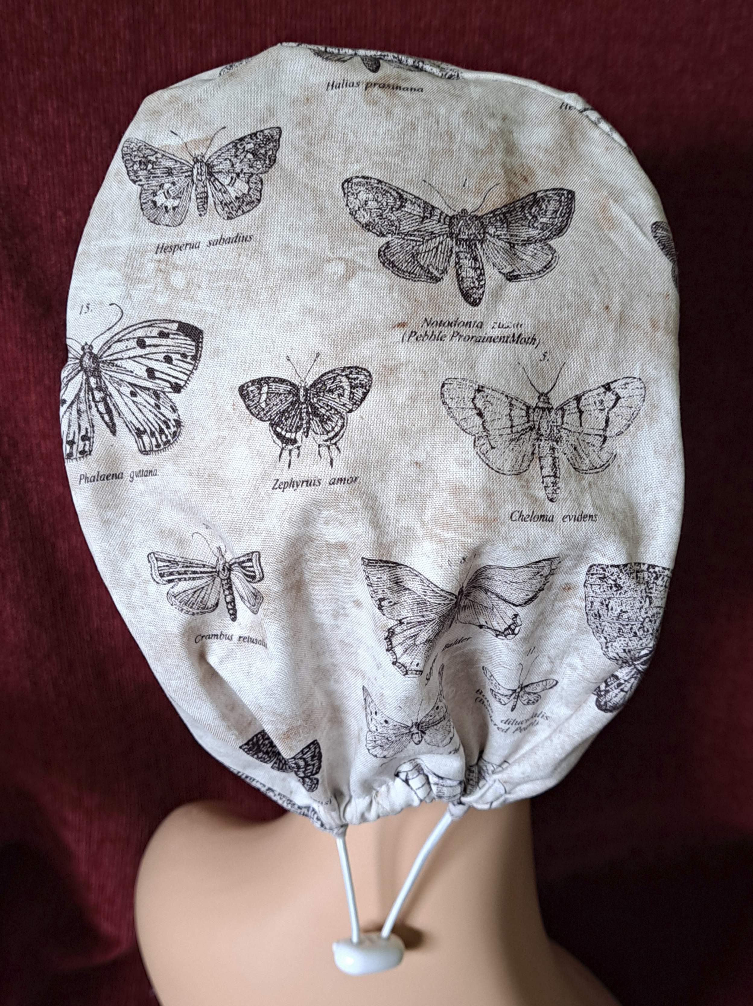 Handmade Butterflies Surgical/Scrub Cap