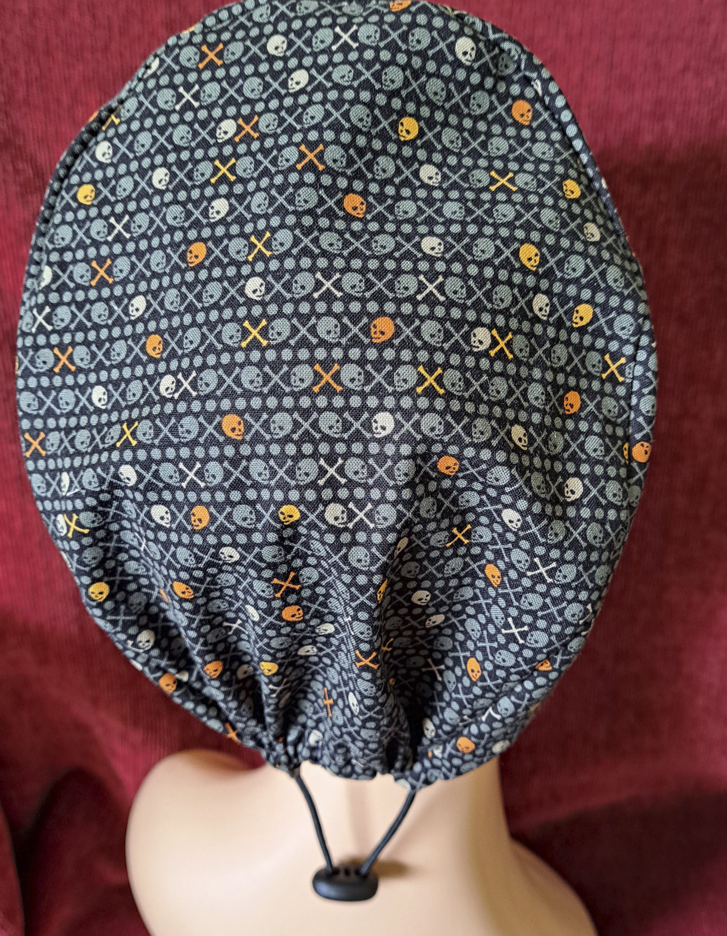 Handmade Small Skulls Surgical/Scrub Cap