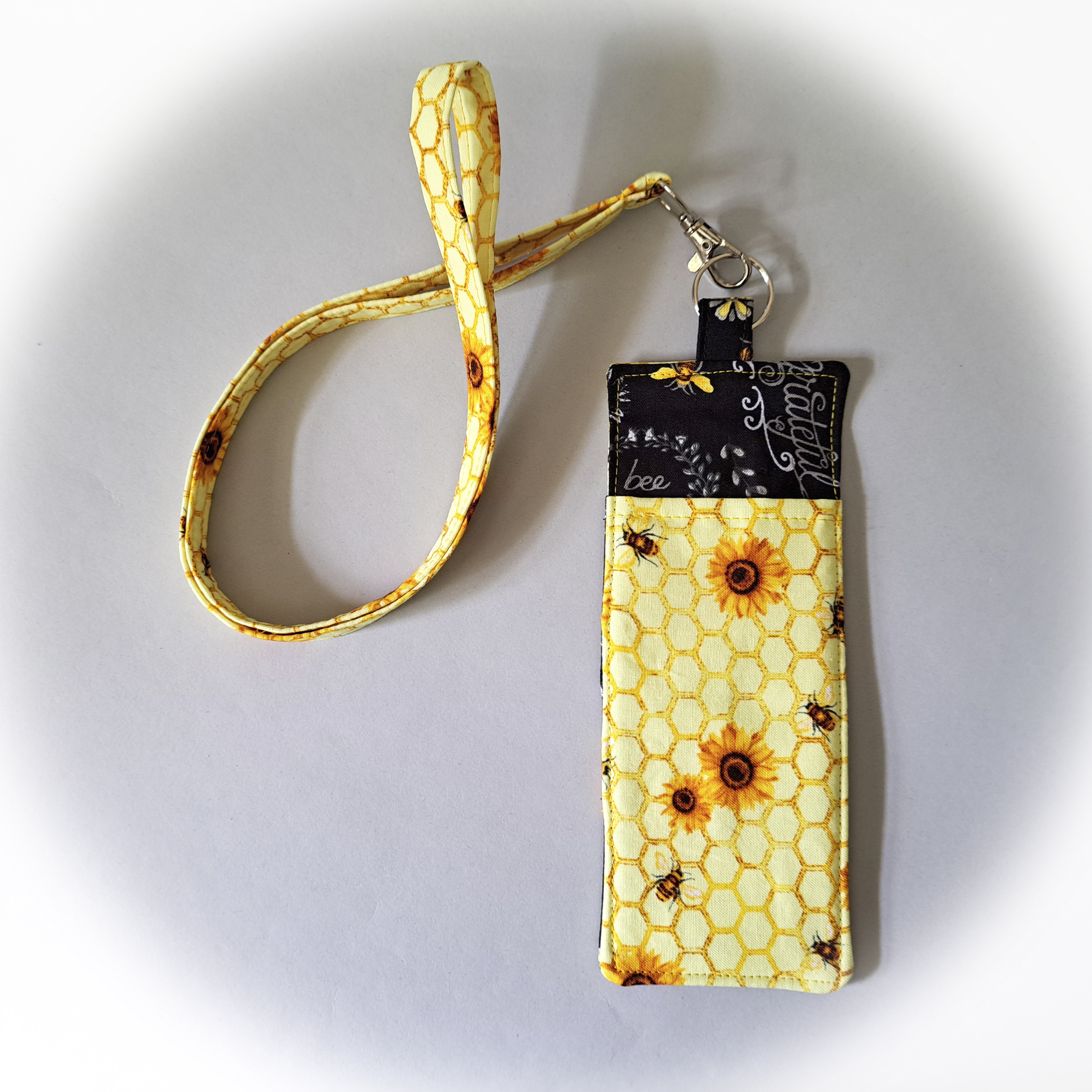 Bees Eyeglass and Pen Holder with Matching Lanyard