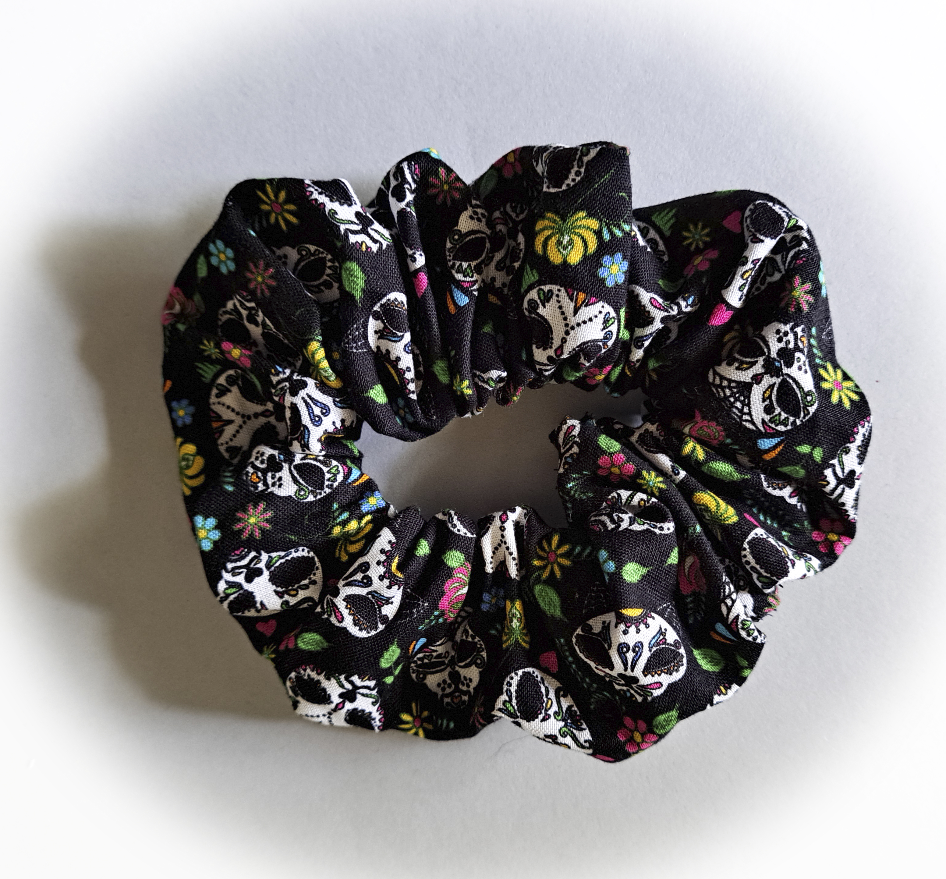 Large Skeleton Cat Scrunchie
