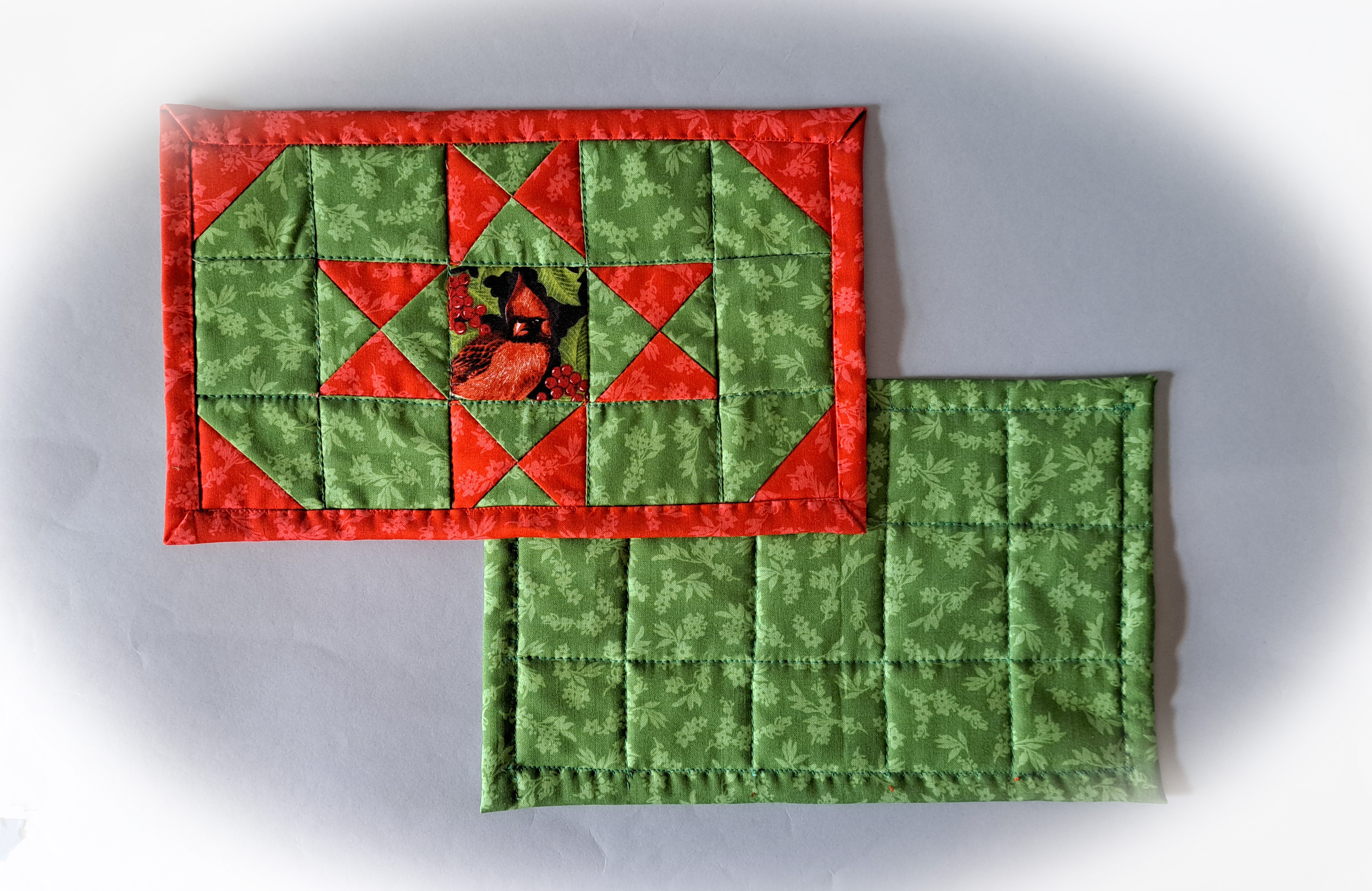 Festive Quilted Mug Rugs