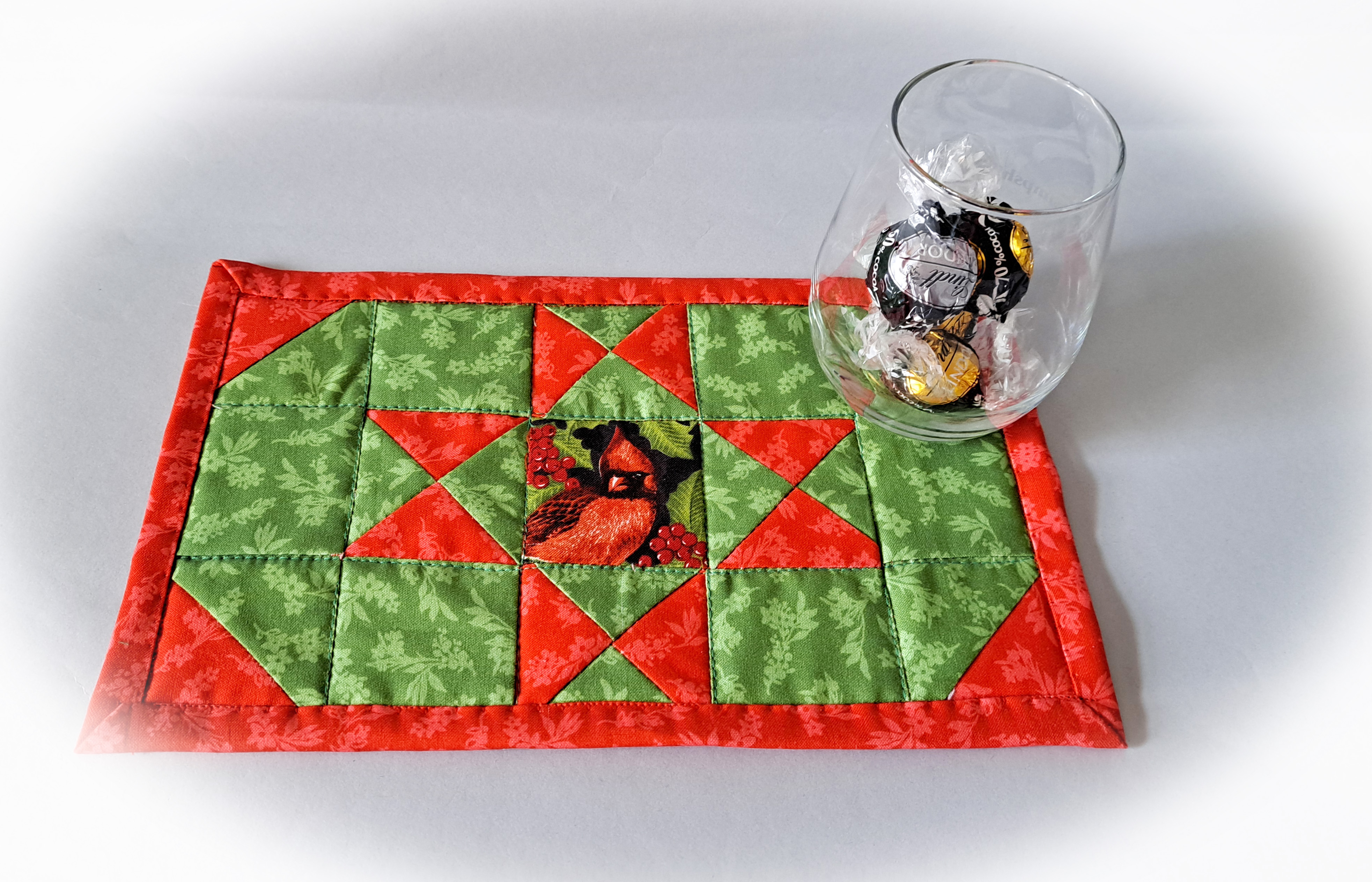 Festive Quilted Mug Rugs