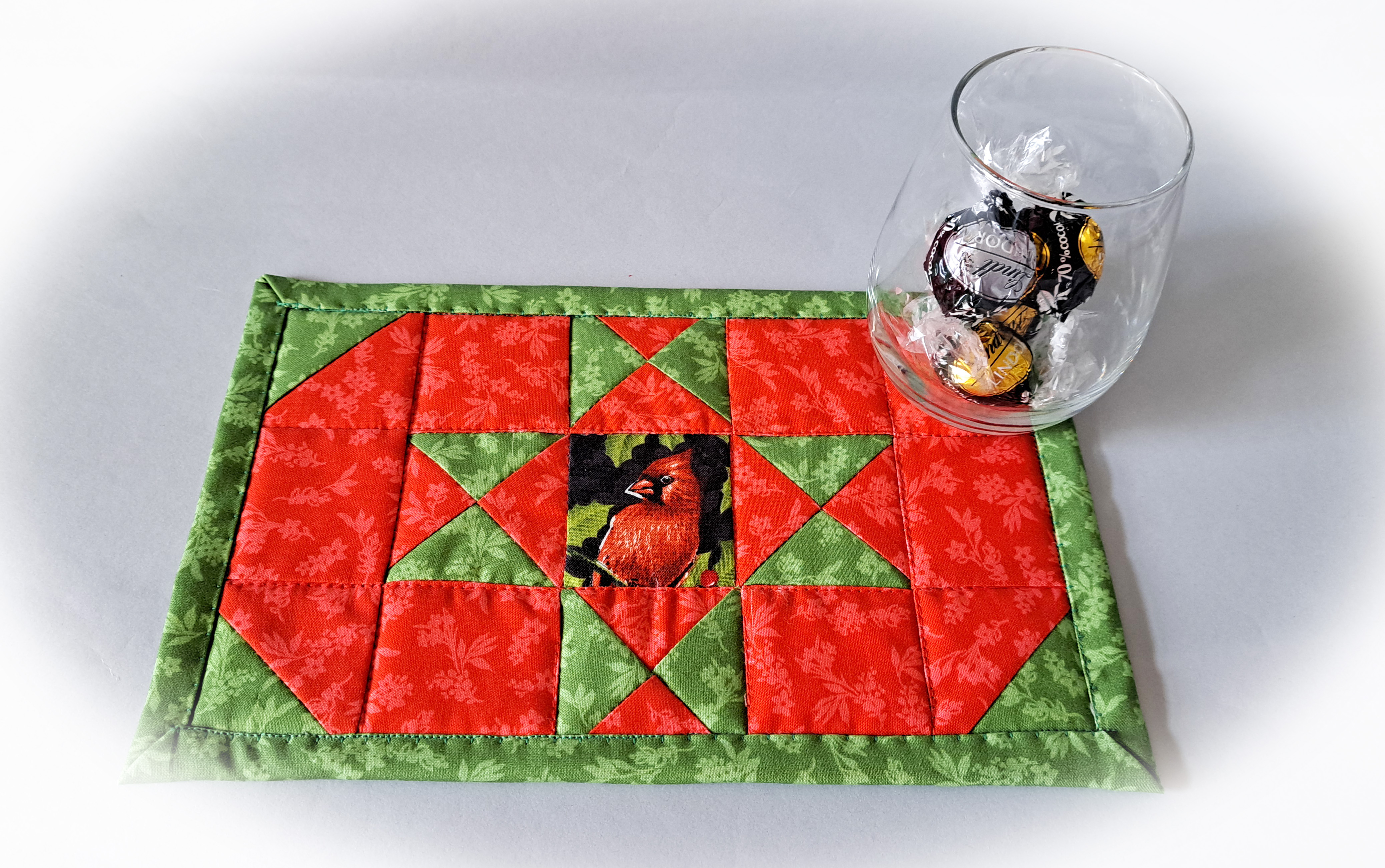 Festive Quilted Mug Rugs