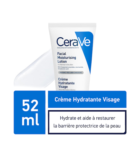 Cerave crème hydratante visage 52ml