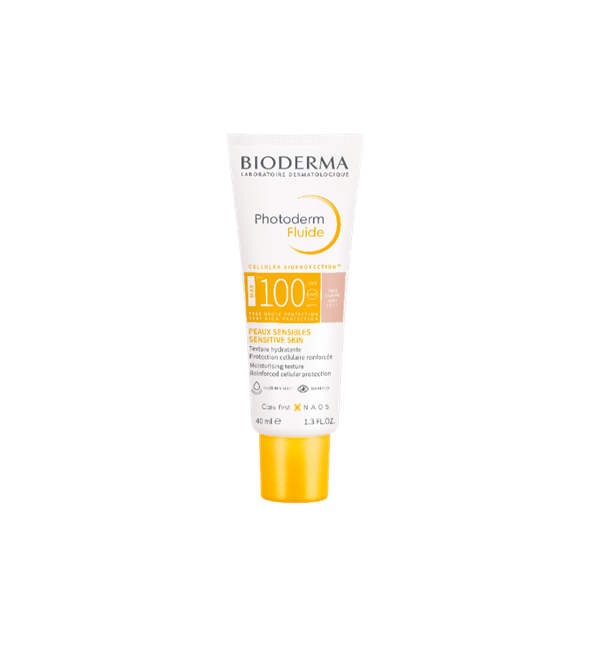 Bioderma photoderm fluid max SPF100 tente très clair