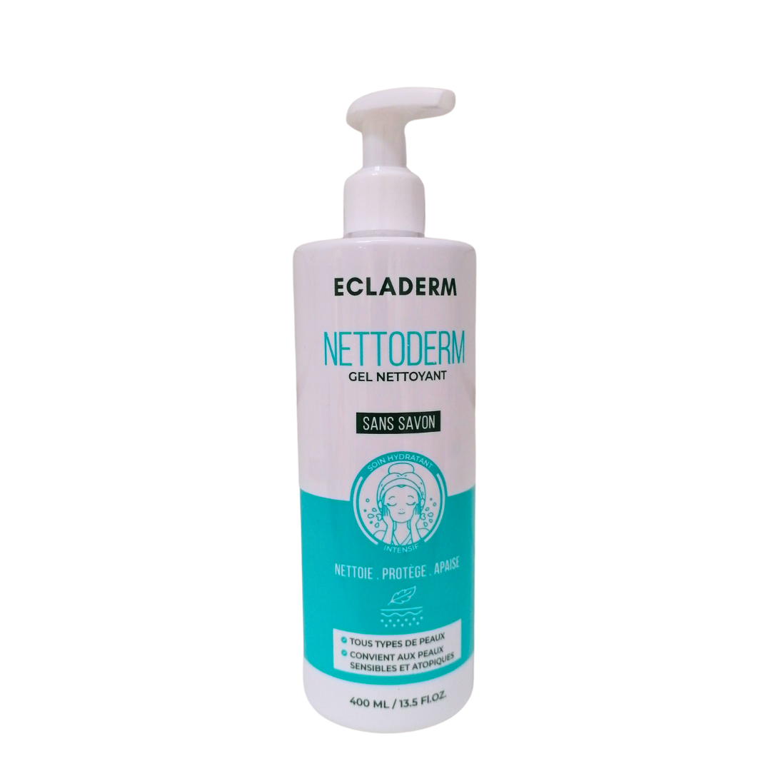 Ecladerm netto derm gel nettoyant 400ml