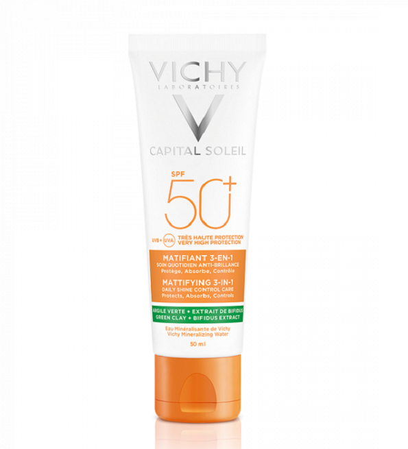 Vichy CAPITAL SOLEIL Matifiant 3-en-1 SPF 50+