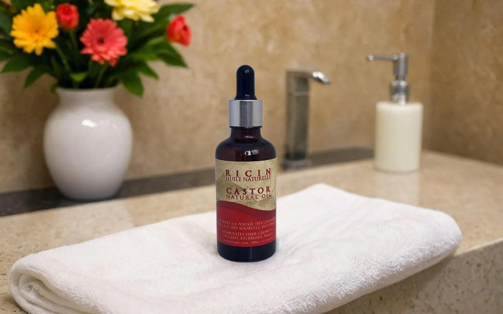 Huile de Ricin Azoor 50ml