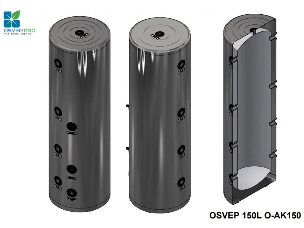 Nerezový akumulační zásobník OSVEP 150 L O-AK150