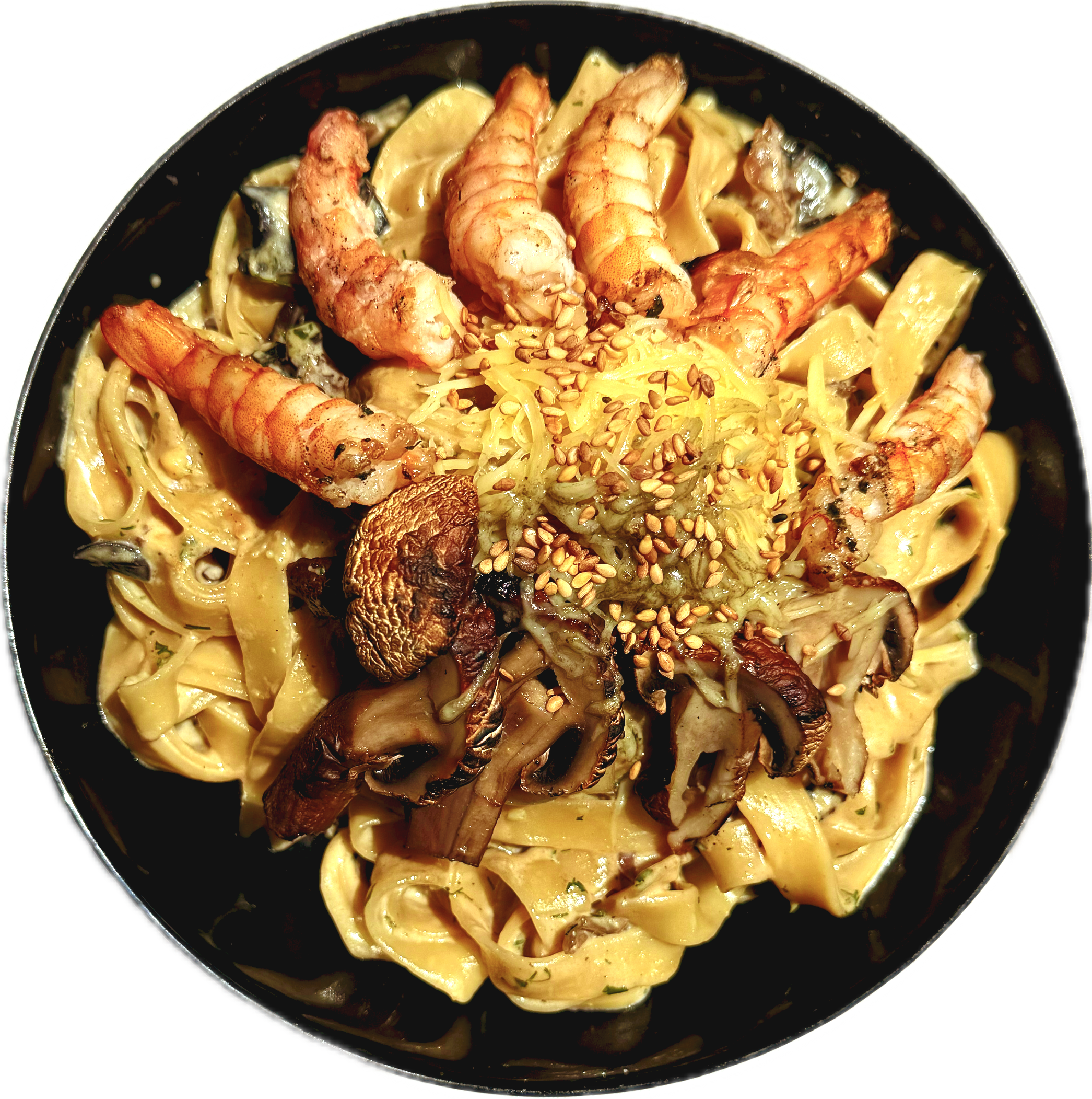 TAGLIATELLE À L'ASIATIQUE