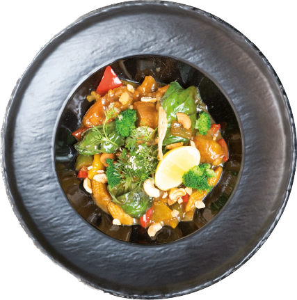 POULET AU NOIX DE CAJOU