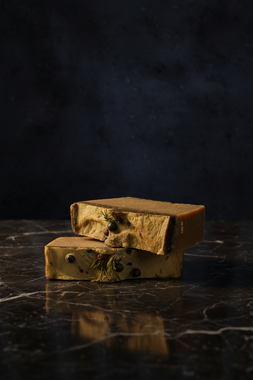 Kietasis kūno prausiklis „Kadagio uoga“